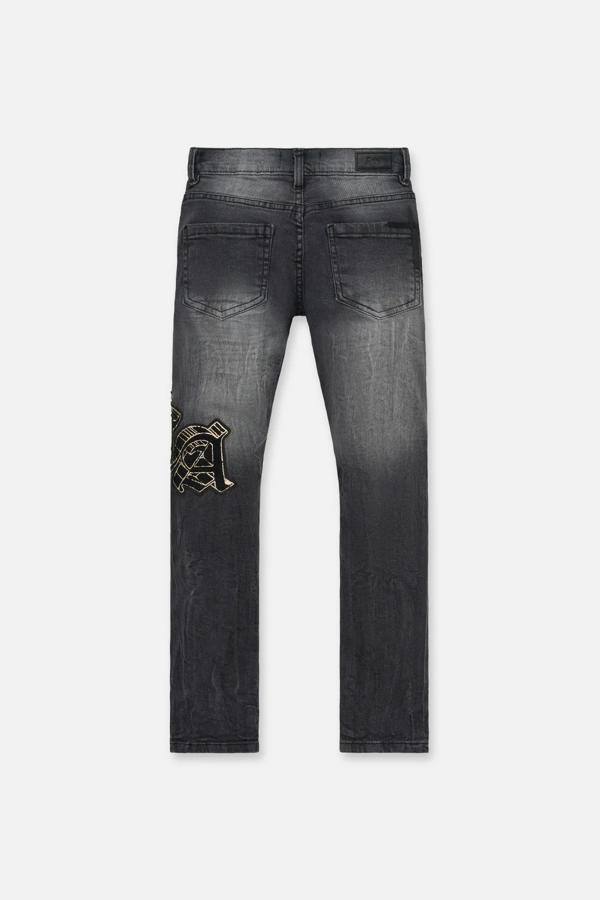 KIDS ANDERSON SKINNY JEAN | GREY STORM OG PATCH - Image 2