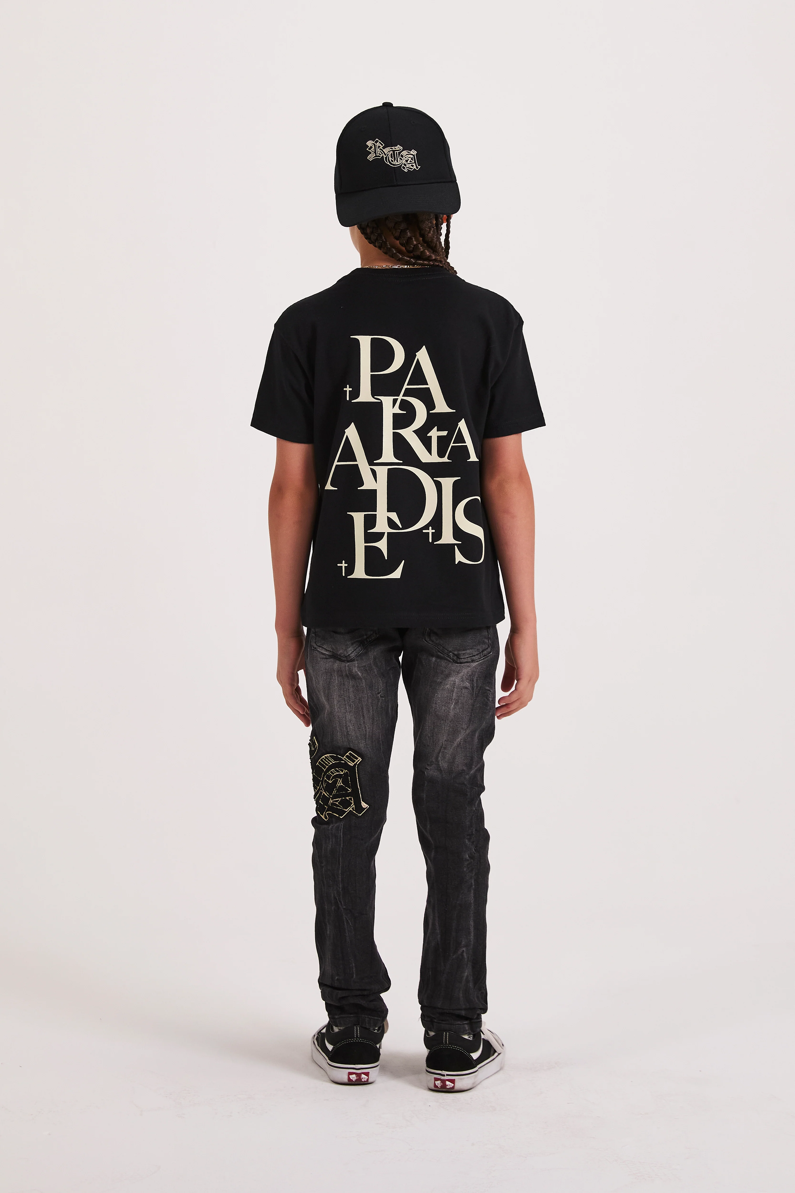 KIDS ANDERSON SKINNY JEAN | GREY STORM OG PATCH - Image 5