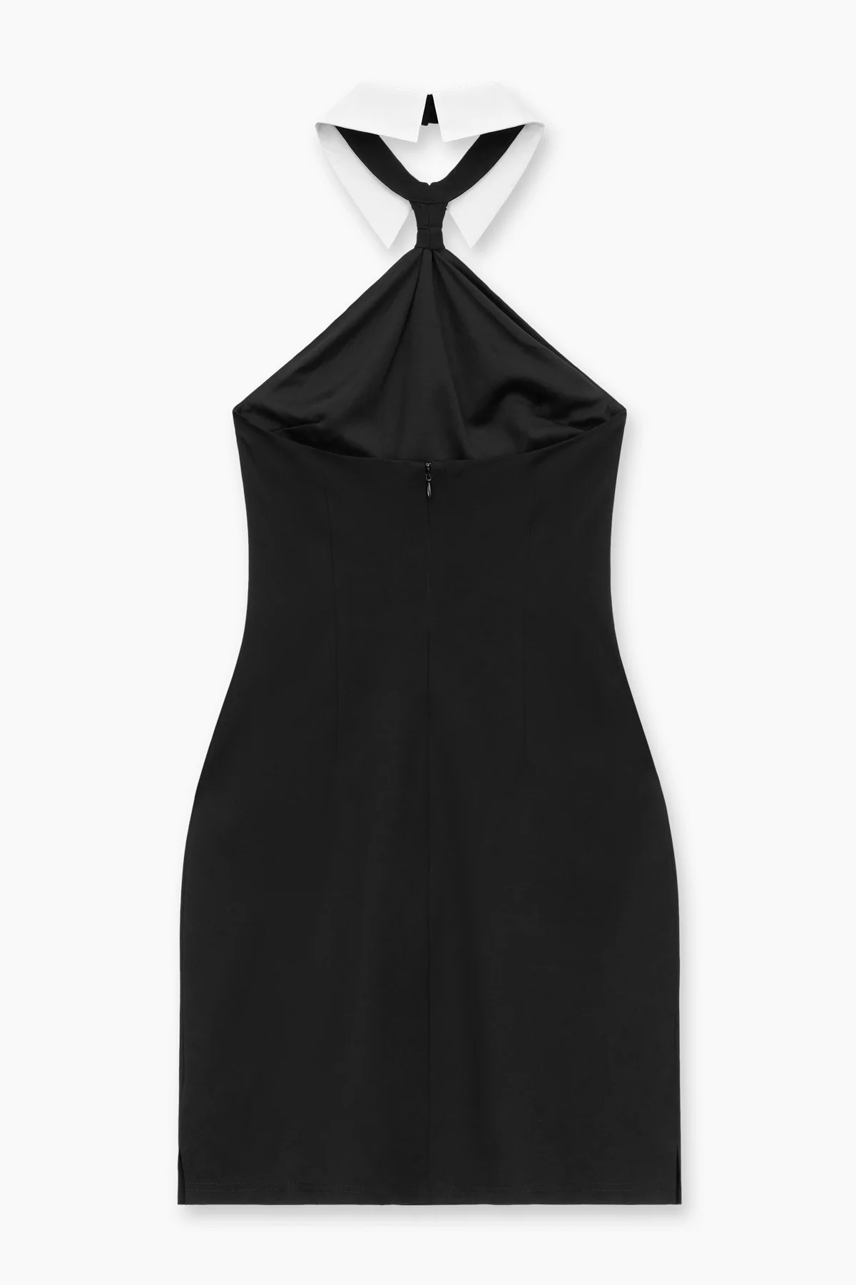 AVELINE COLLAR DRESS | BLACK - Image 4