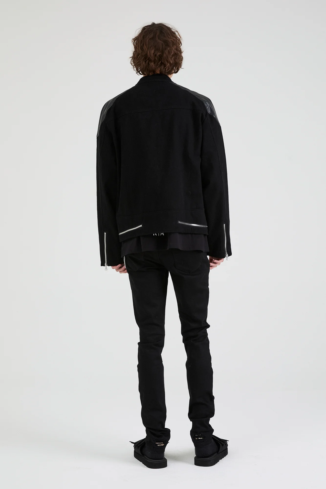 BAXTER DENIM JACKET | BLACK SNAKE - Image 4