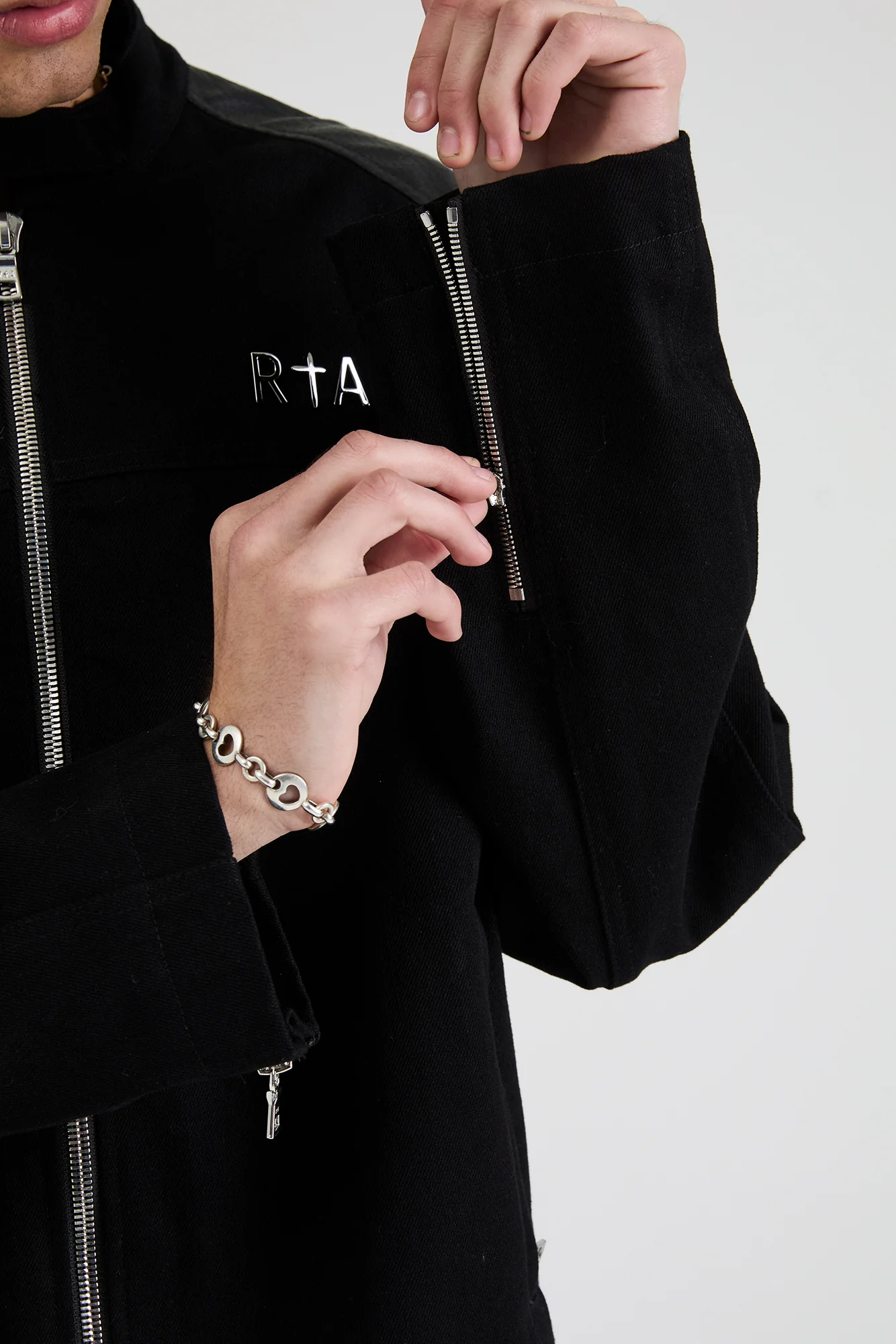BAXTER DENIM JACKET | BLACK SNAKE - Image 7