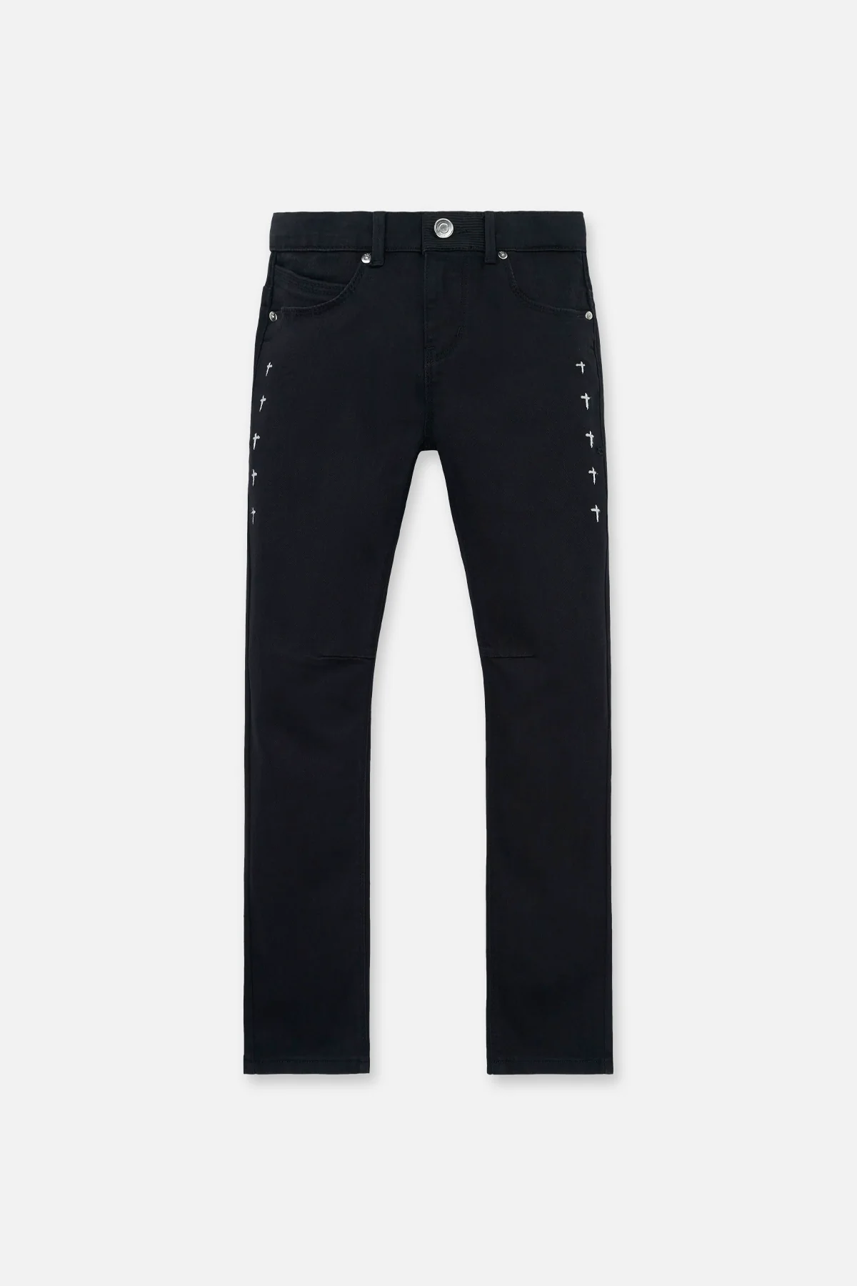 KIDS BENSON SKINNY JEAN | BLACK MULTI CROSS