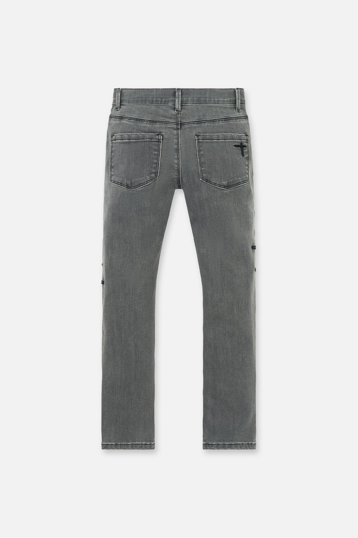 KIDS BENSON SKINNY JEAN | CLOUDED MIST CROSS PATCH - Image 2