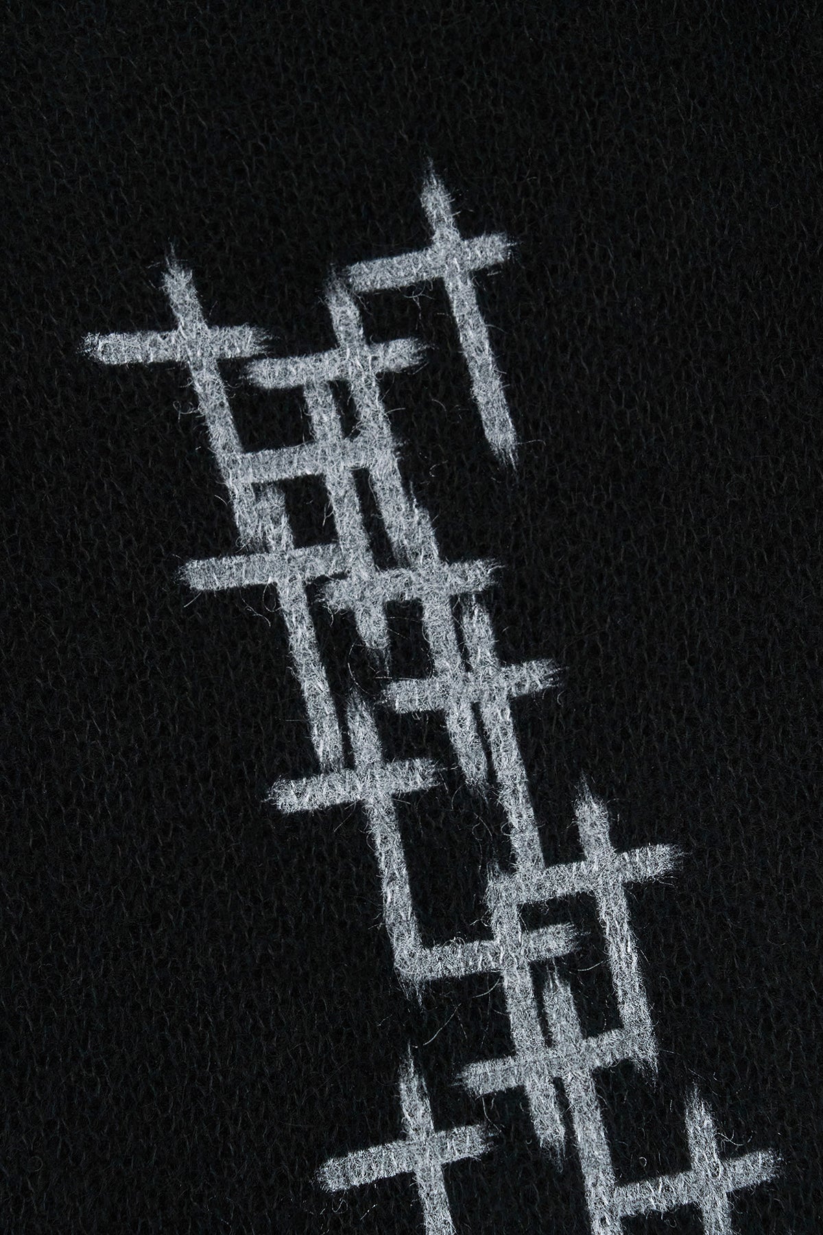 BLAIR | BLACK WITH WHITE CROSSES - Image 8