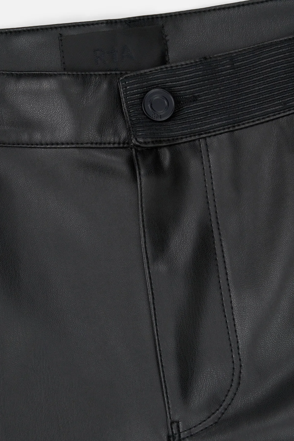 BRYANT SKINNY JEAN | BLACK MERCILESS FAUX - Image 5