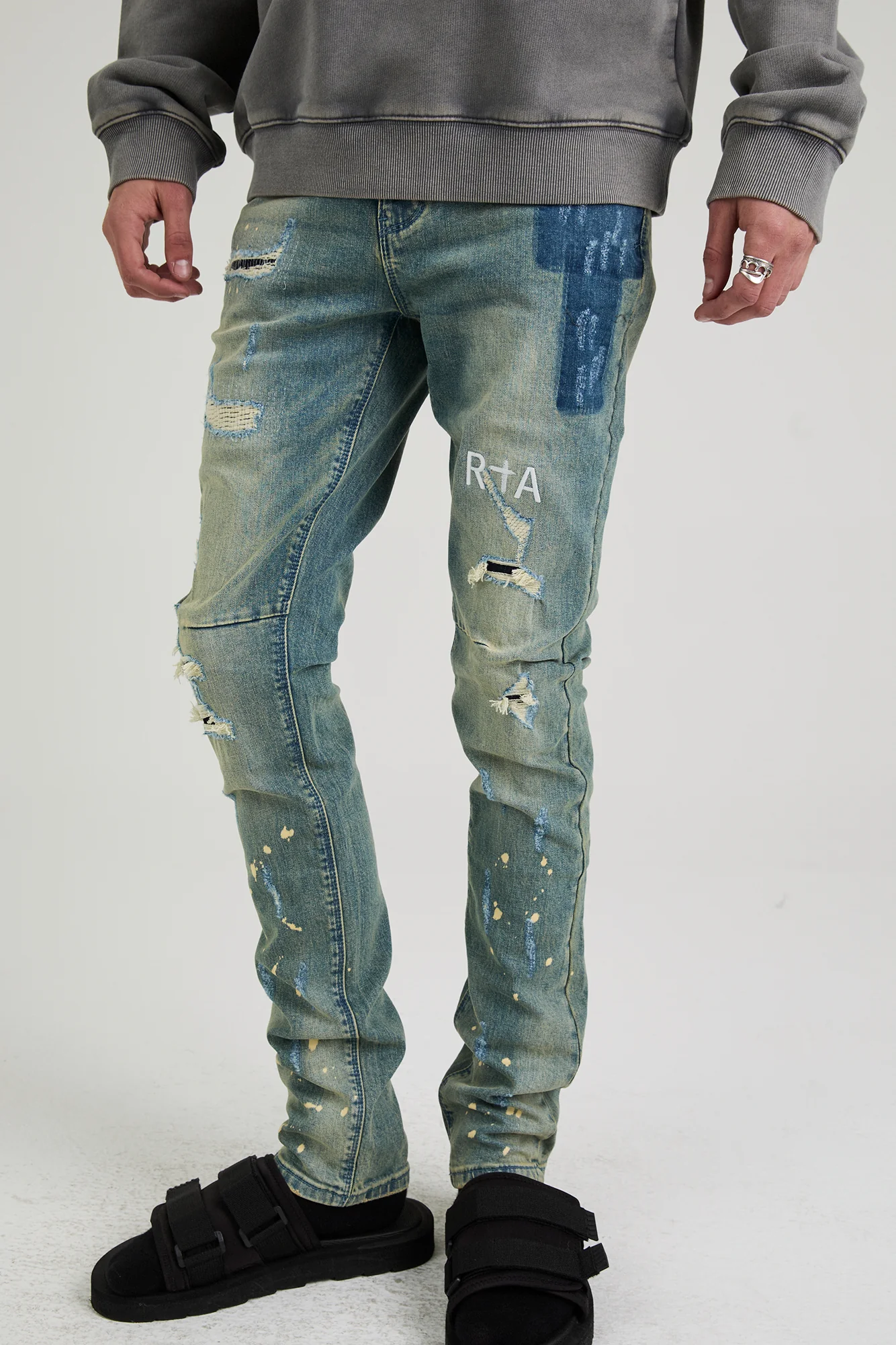 BRYANT SKINNY JEAN | BLUE KYANITE DISTRESSED - Image 7
