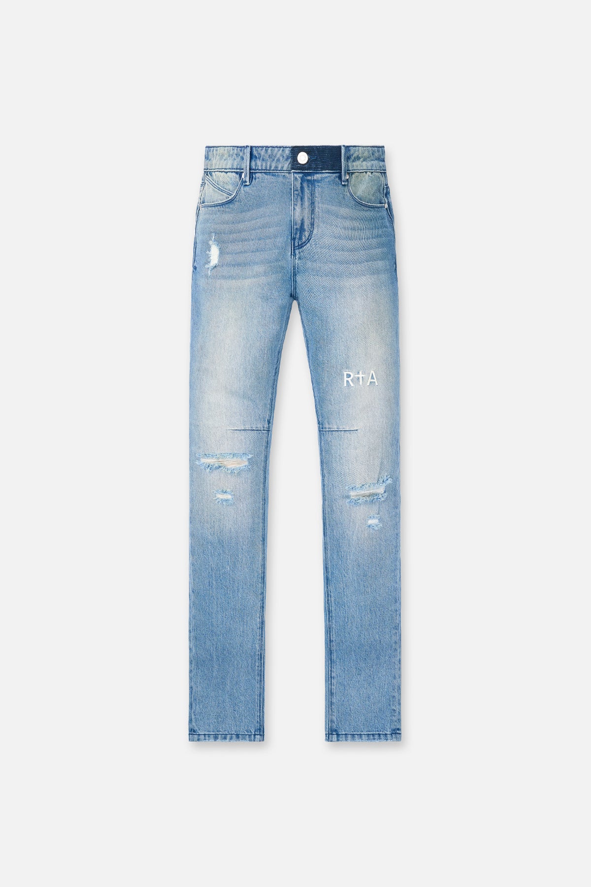 BRYANT RIPPED SKINNY JEAN | BLUE HAZE TRIPLE CROSS