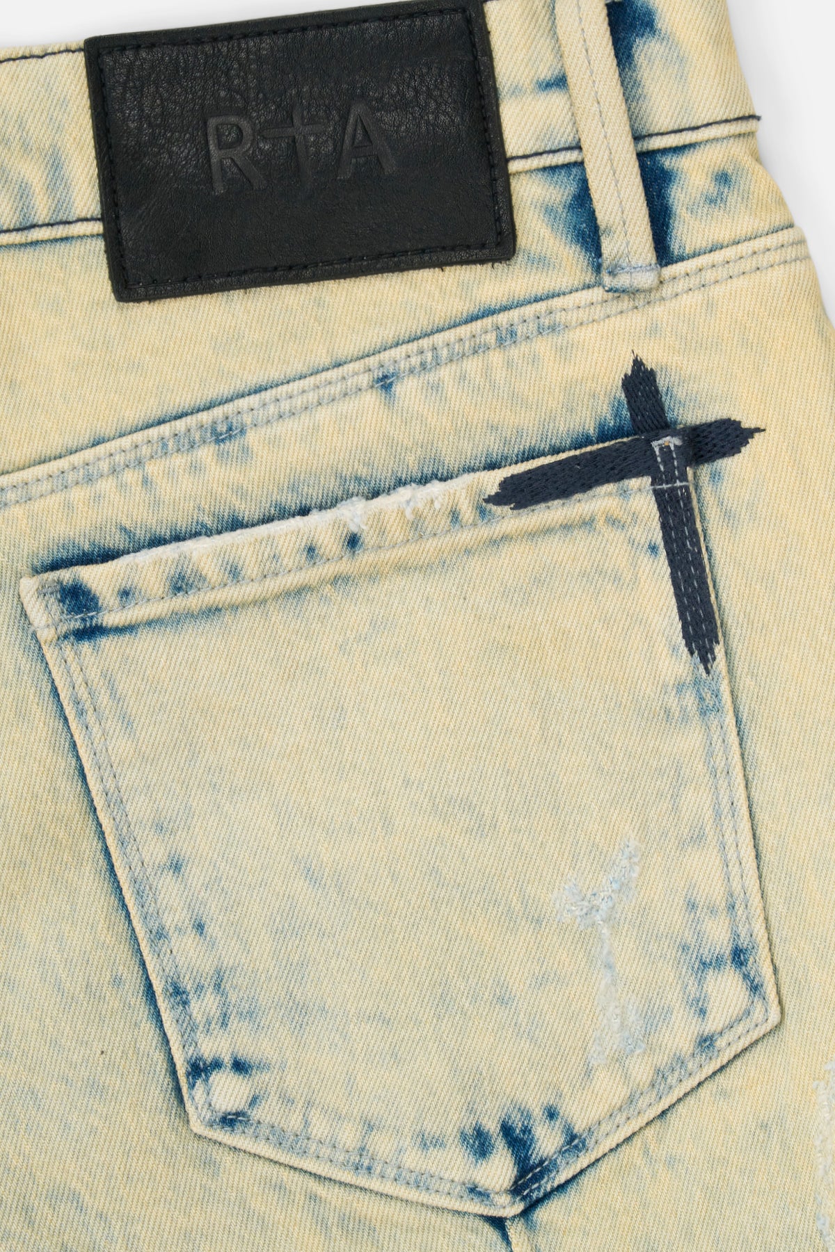 CLAYTON RIPPED SKINNY JEAN | DISTRESSED MOONSTONE - Image 10
