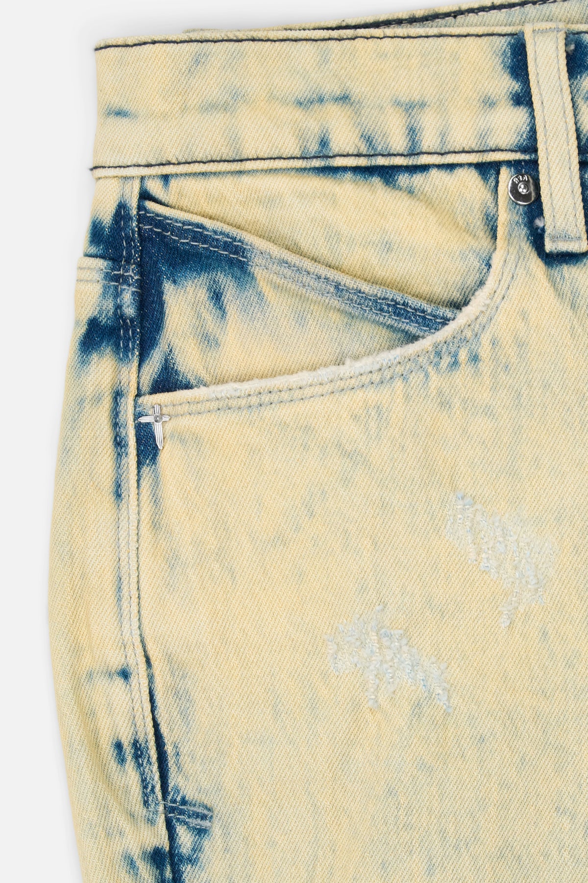 CLAYTON RIPPED SKINNY JEAN | DISTRESSED MOONSTONE - Image 8
