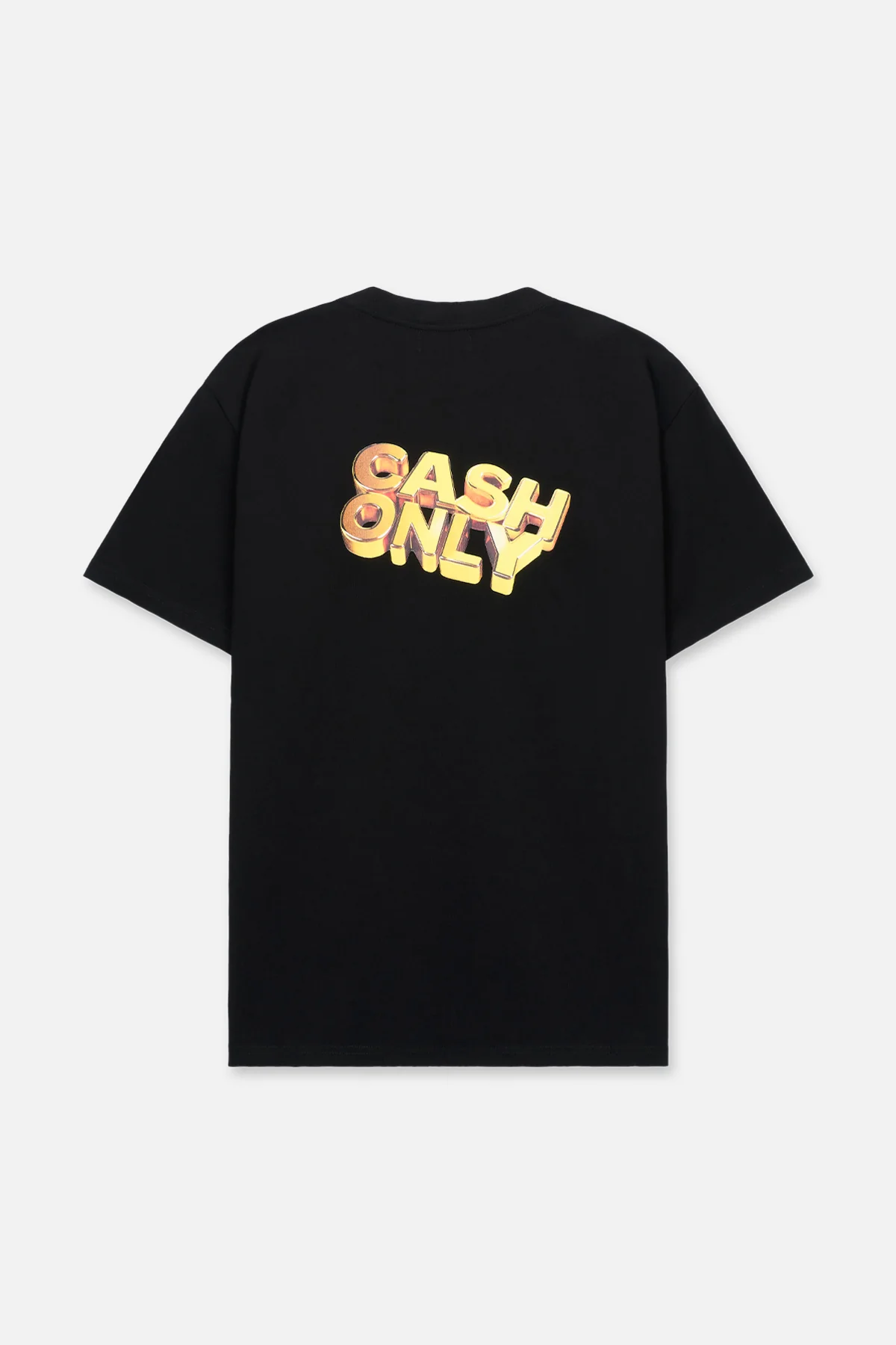 COLIN OVERSIZED SHORT SLEEVE TEE | BLACK CASH ONLY - Image 2