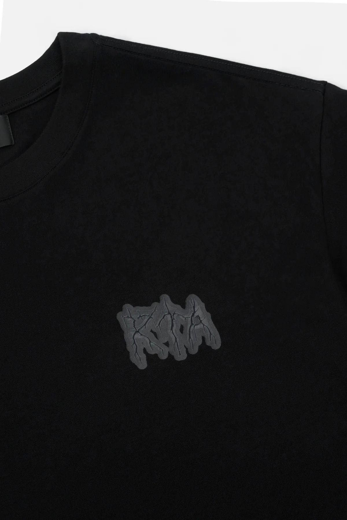COLIN OVERSIZED SHORT SLEEVE TEE | BLACK RTA SIGILISM - Image 4