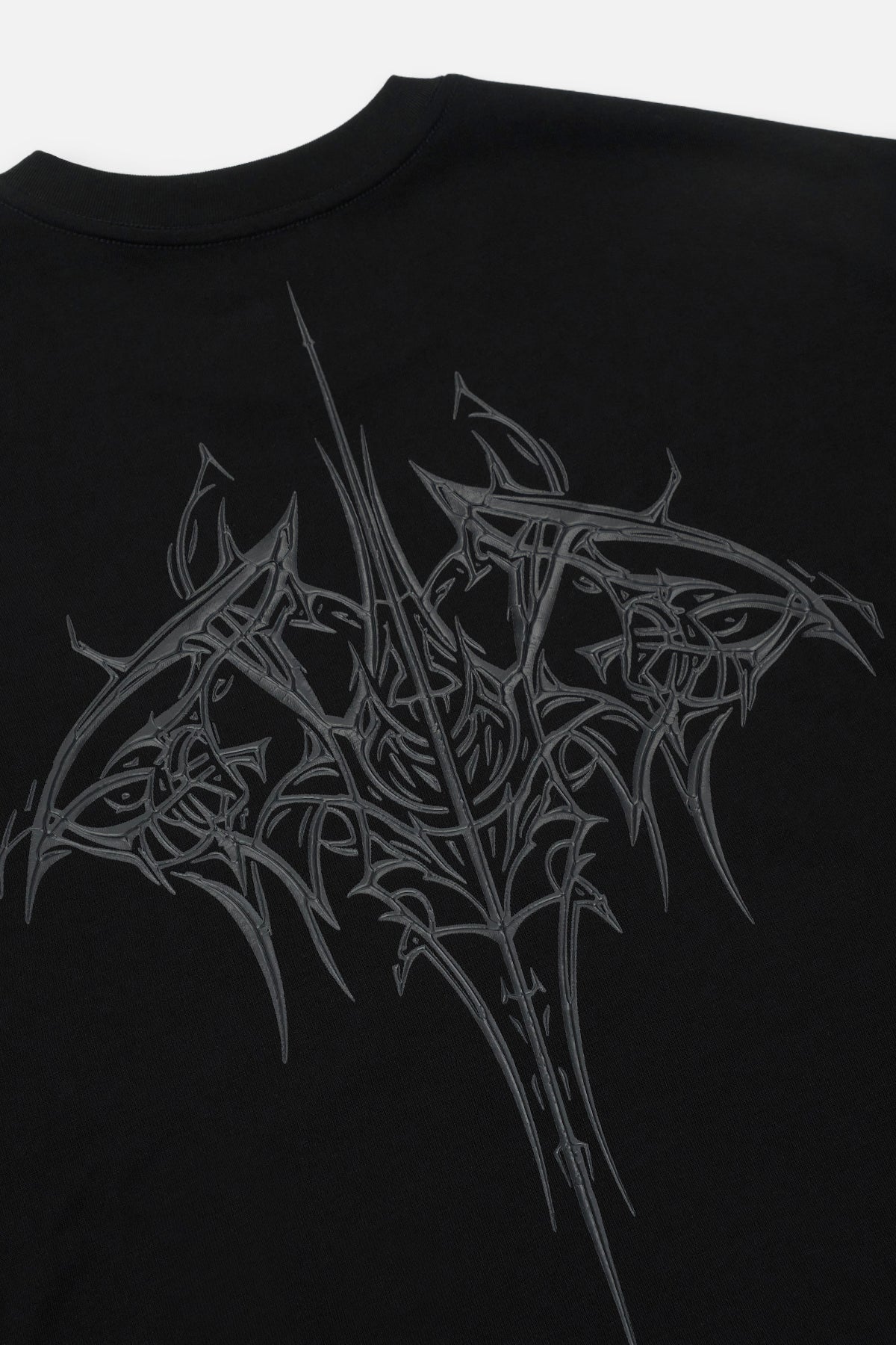 COLIN OVERSIZED SHORT SLEEVE TEE | BLACK RTA SIGILISM - Image 5