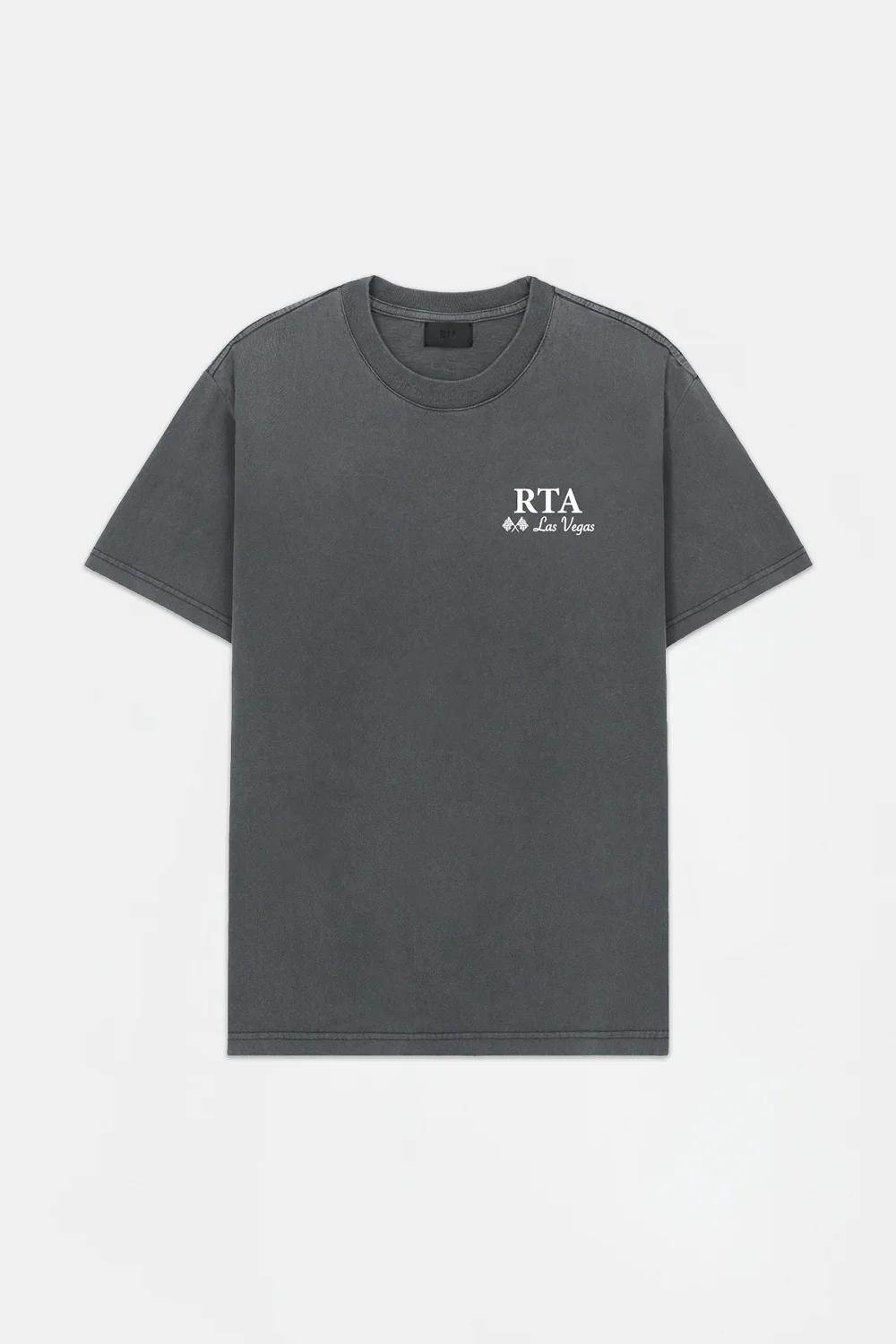 COLIN OVERSIZED SHORT SLEEVE TEE | VINTAGE BLACK MOTO MASH - Image 2
