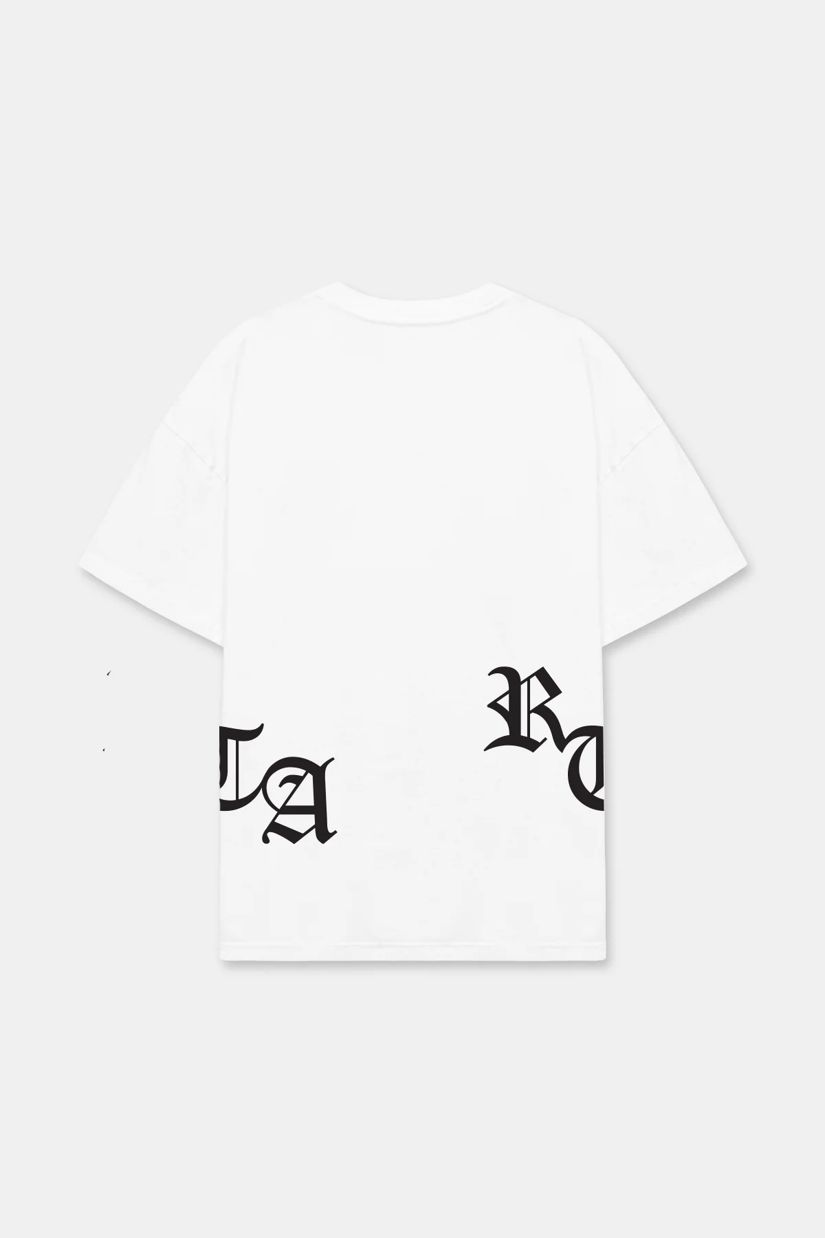 COLT TEE | WHITE BLACK WRAP AROUND - Image 2