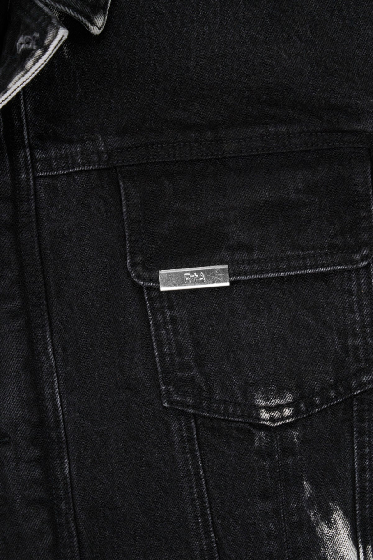 DANNY DENIM JACKET | BLACK MARQUINA - Image 4