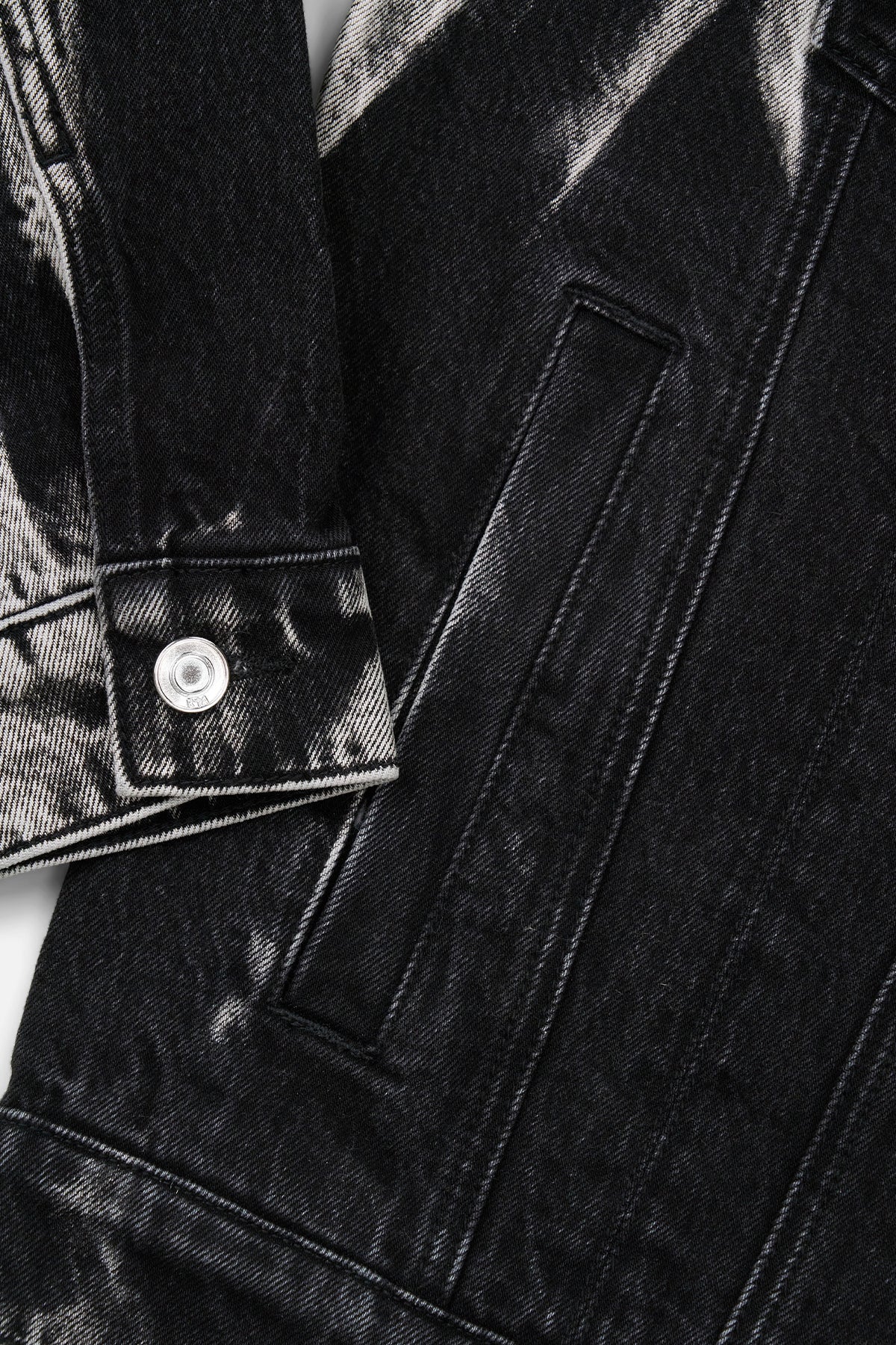 DANNY DENIM JACKET | BLACK MARQUINA - Image 5