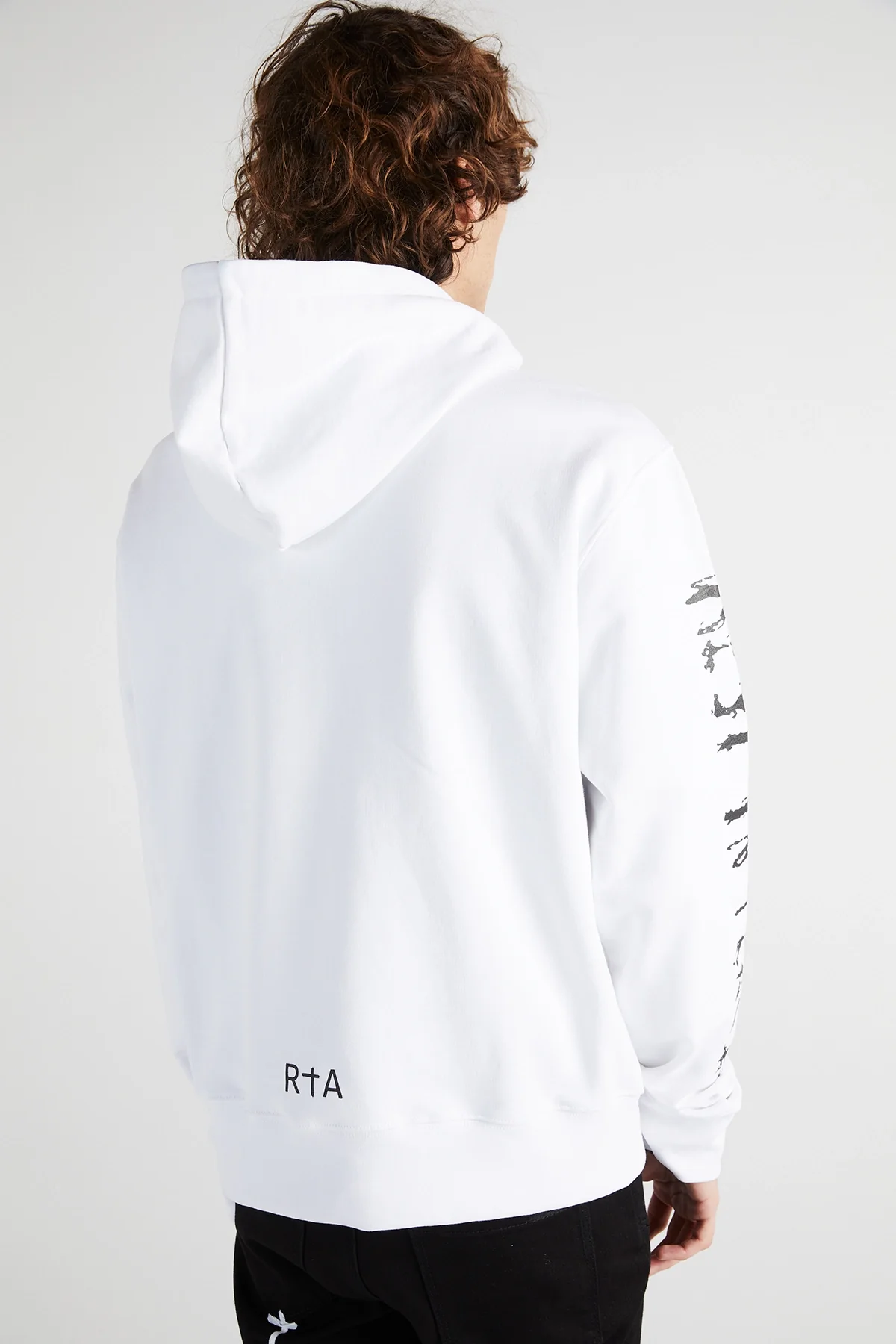 DION HOODIE | WHITE REST IN PEACE - Image 5