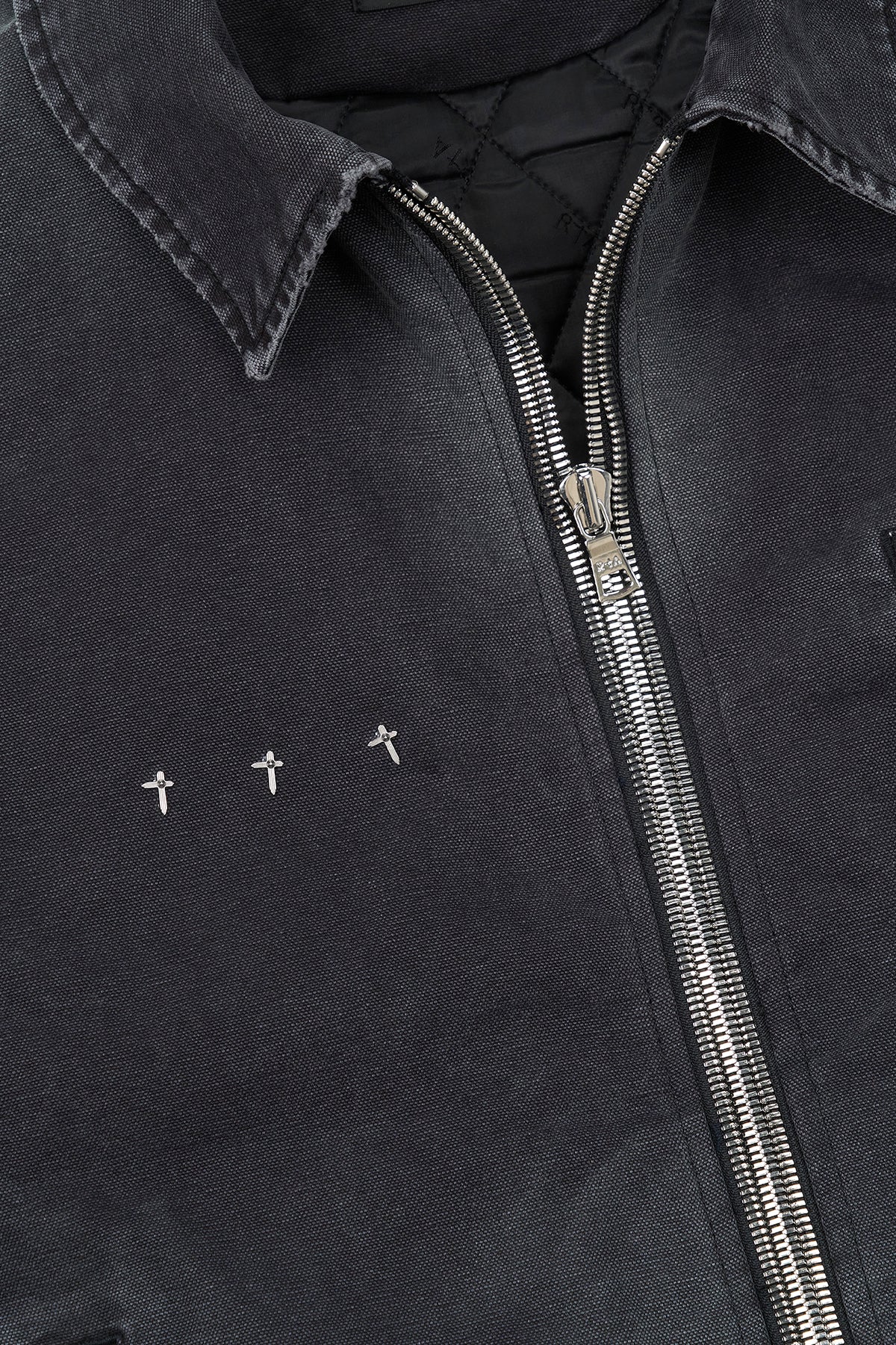 EASTON DENIM JACKET | VINTAGE BLACK - Image 4