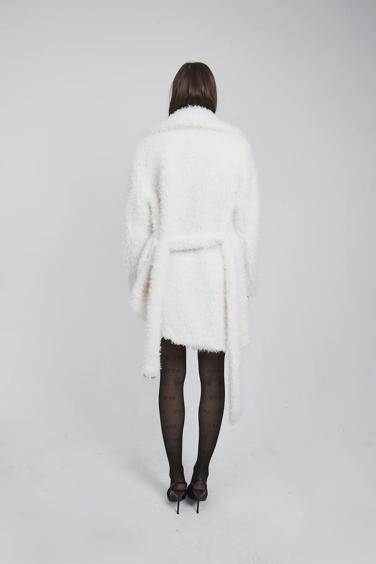 ELOISE PLUSH JACKET | WHITE - Image 5