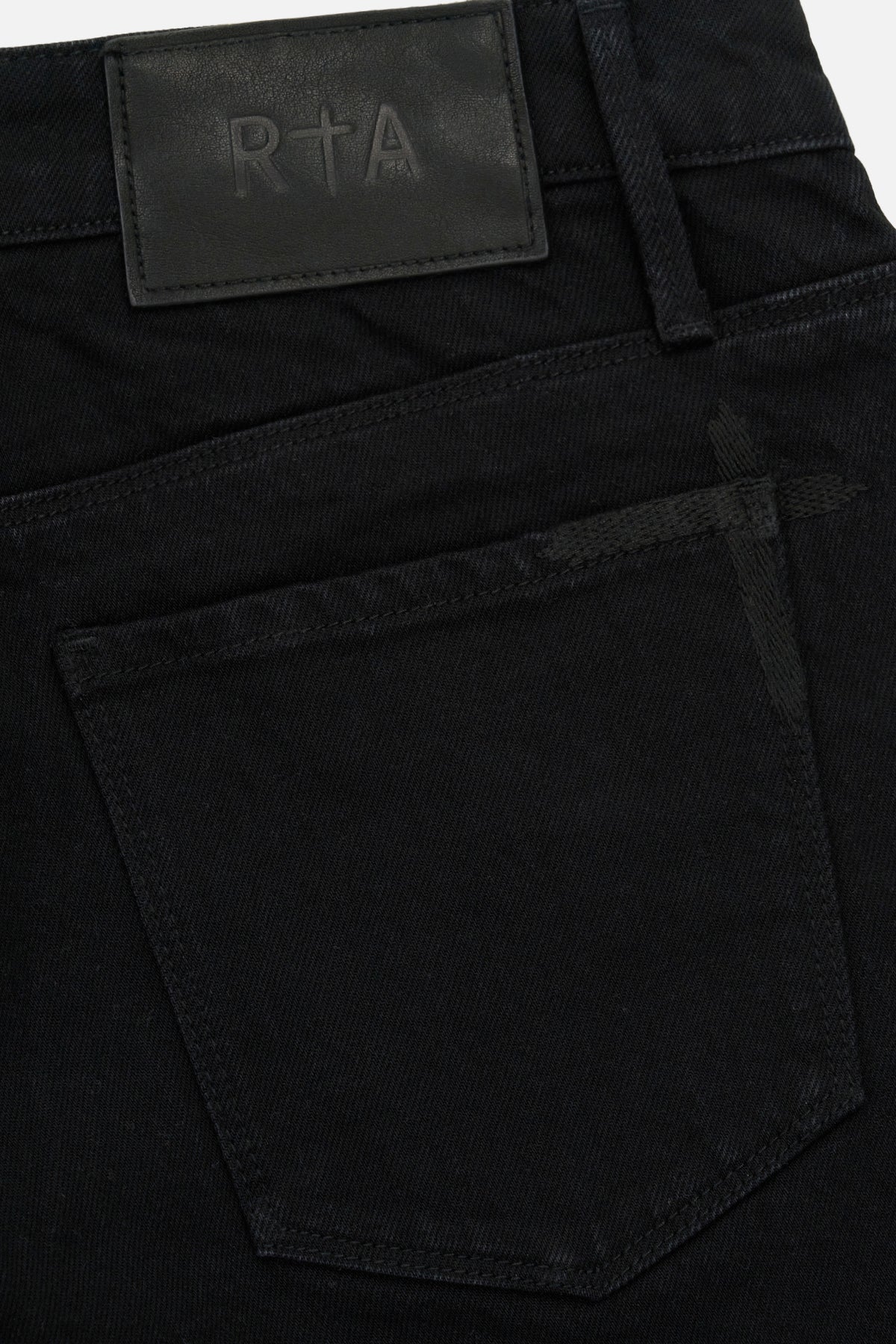 ENZO SKINNY STUDDED JEAN | BLACK CROSS RIVET - Image 5
