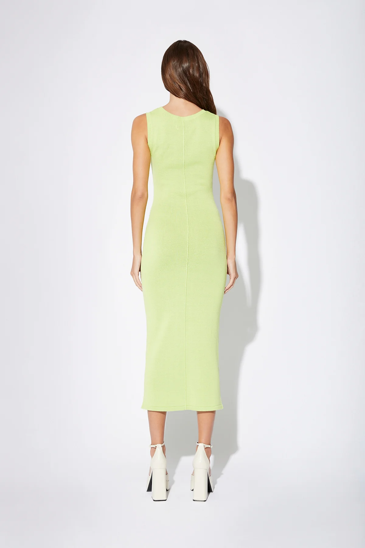 ESTELA DRESS | ACID LIME - Image 5
