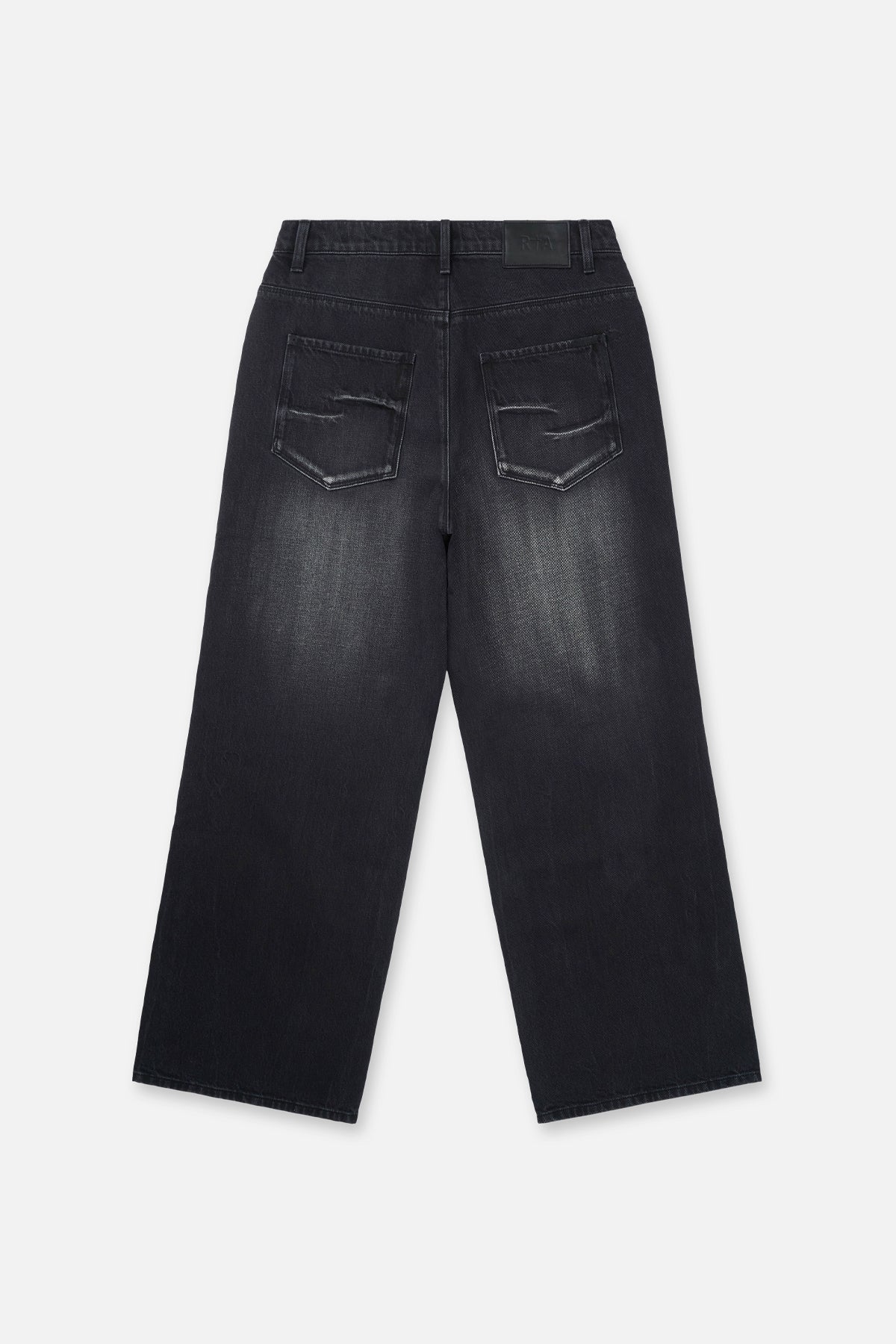 FRANCO WIDE LEG STUDDED JEAN | SMOKESTACK SIDE CROSS - Image 2