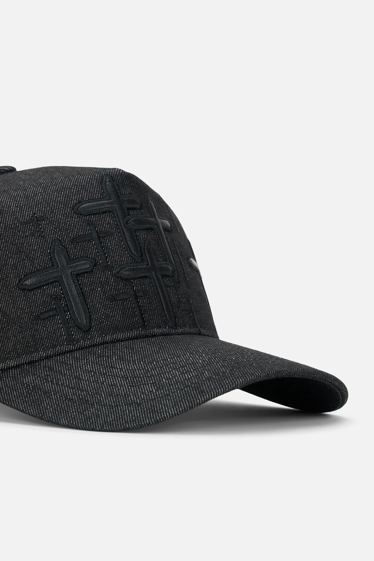 GIDEON TRUCKER HAT | BLACK CROSS - Image 4