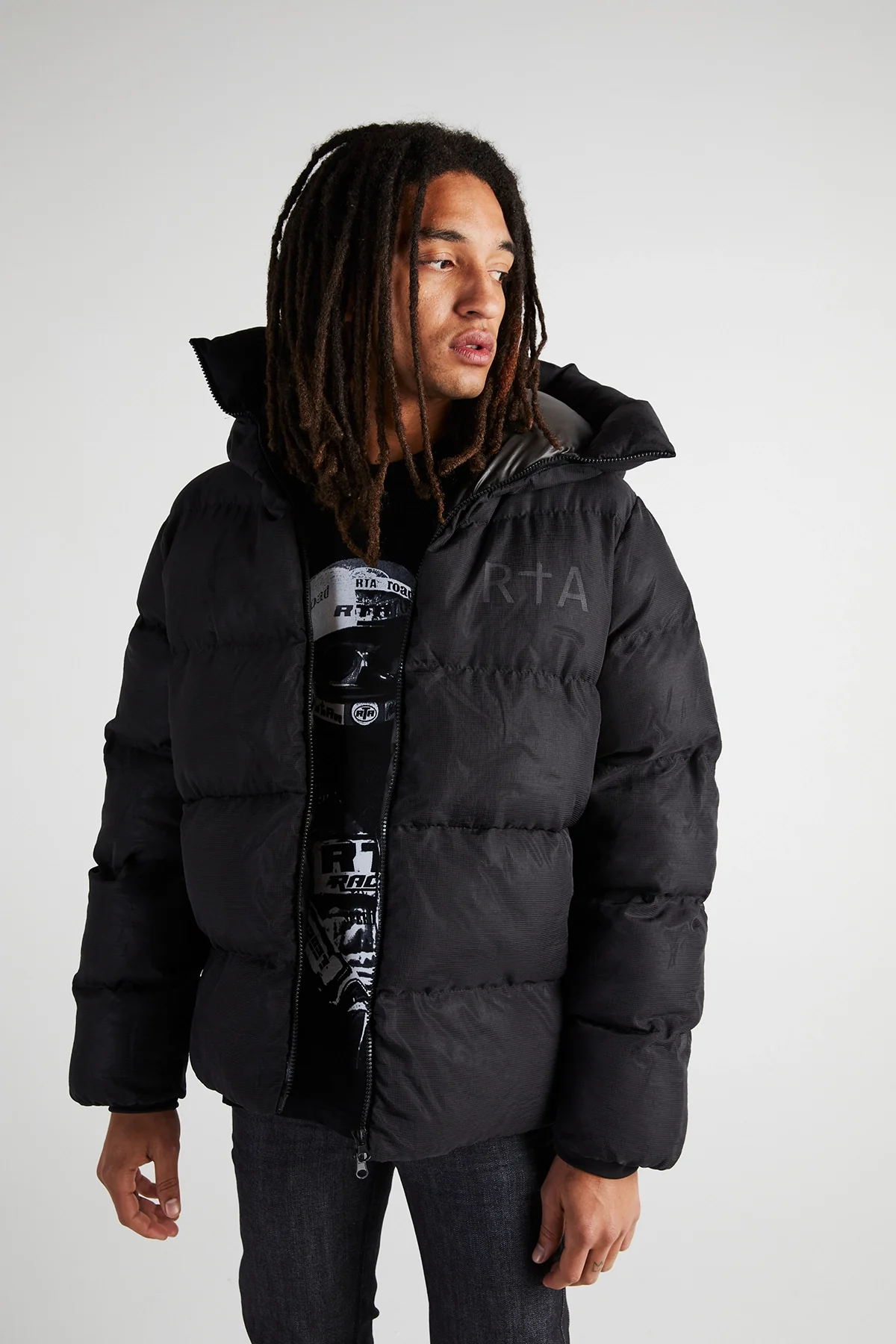 GRANT PUFFER JACKET | BLACK - Image 3