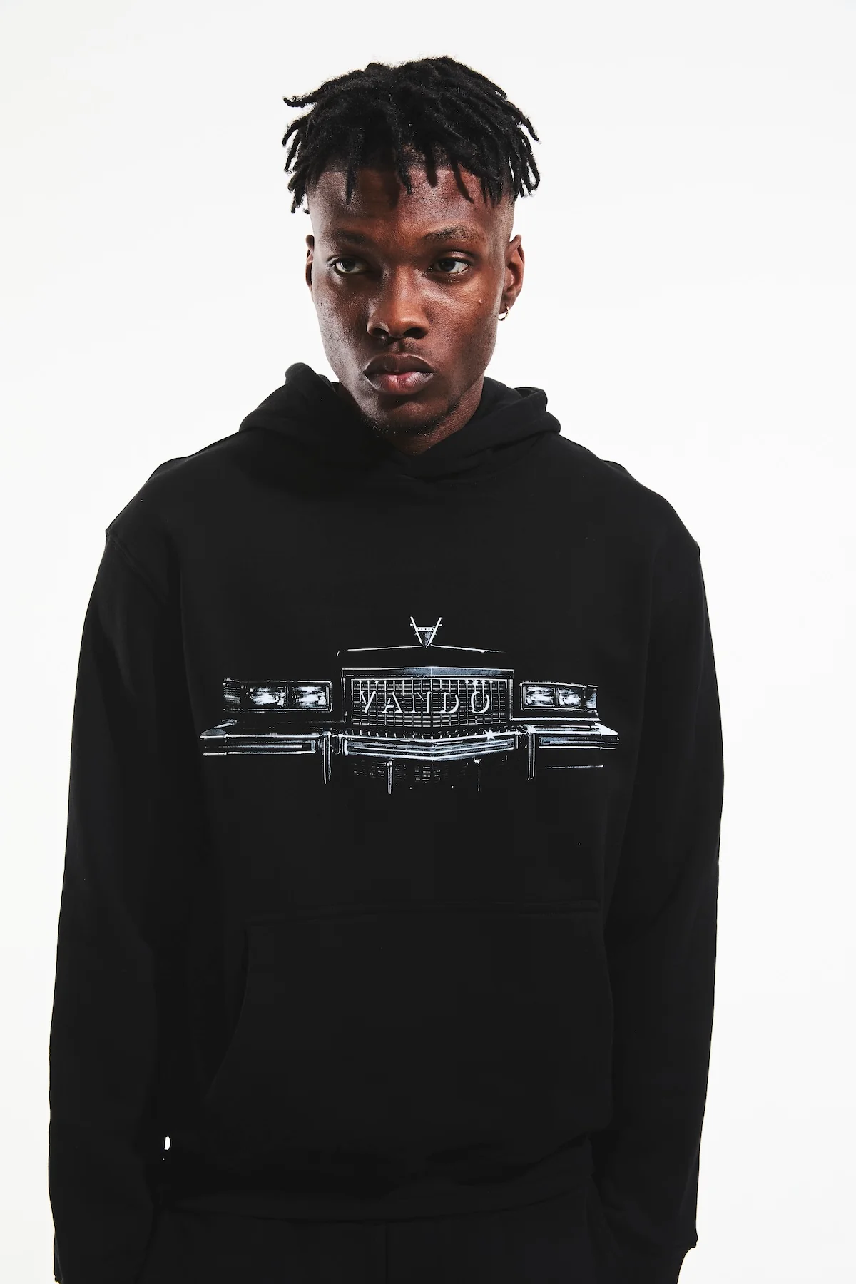 JORDAN HOODIE | BLACK CAR GRILLE