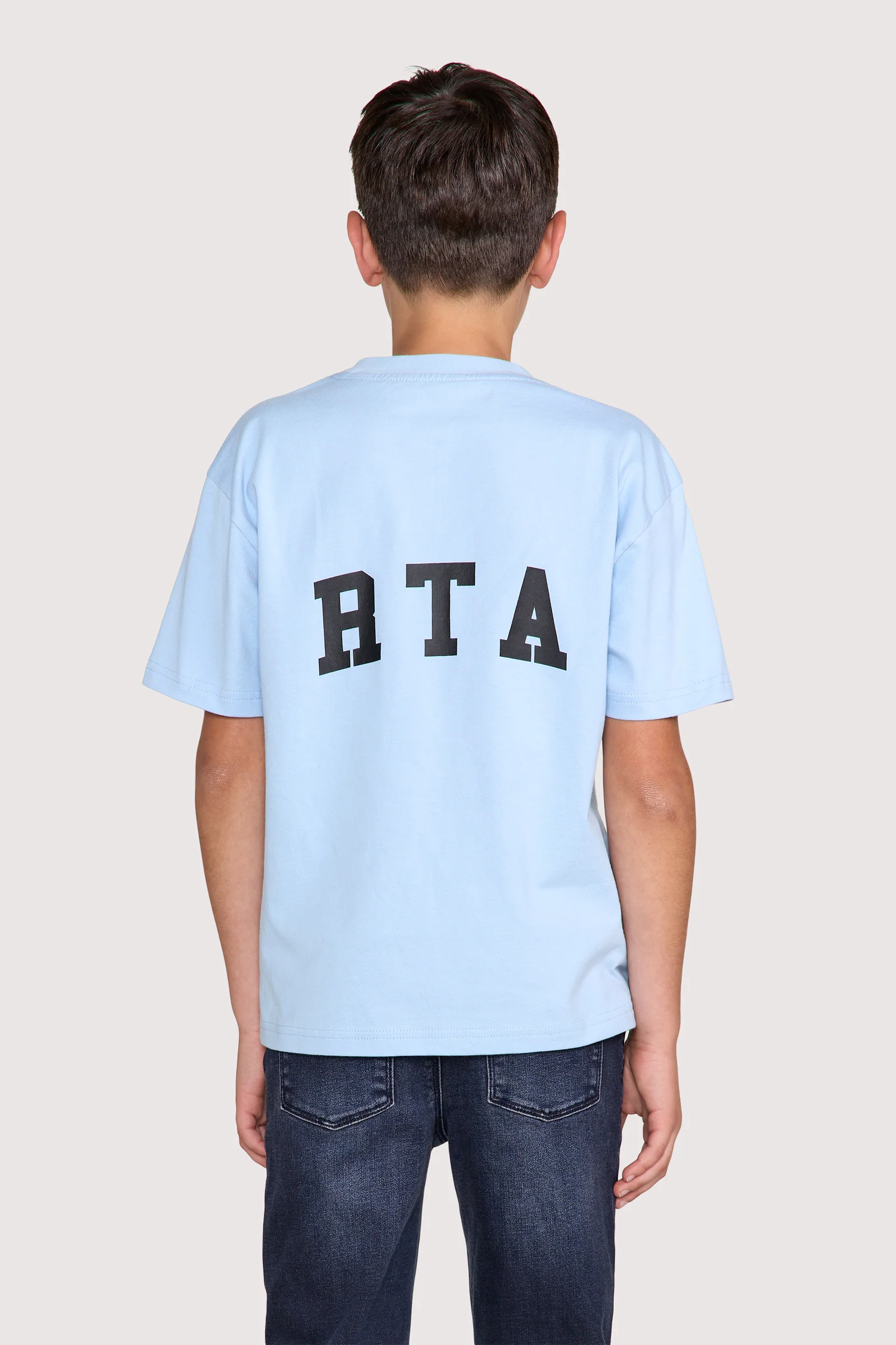 KIDS LAWSON SHORT SLEEVE TEE | BLUE COLLEGIATE - Image 2