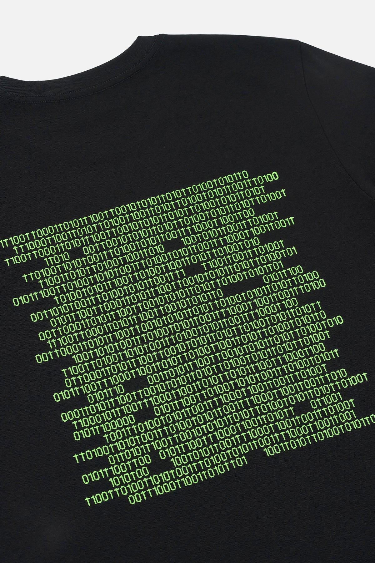 LIAM SHORT SLEEVE TEE | BLACK BINARY LOGO - Image 5