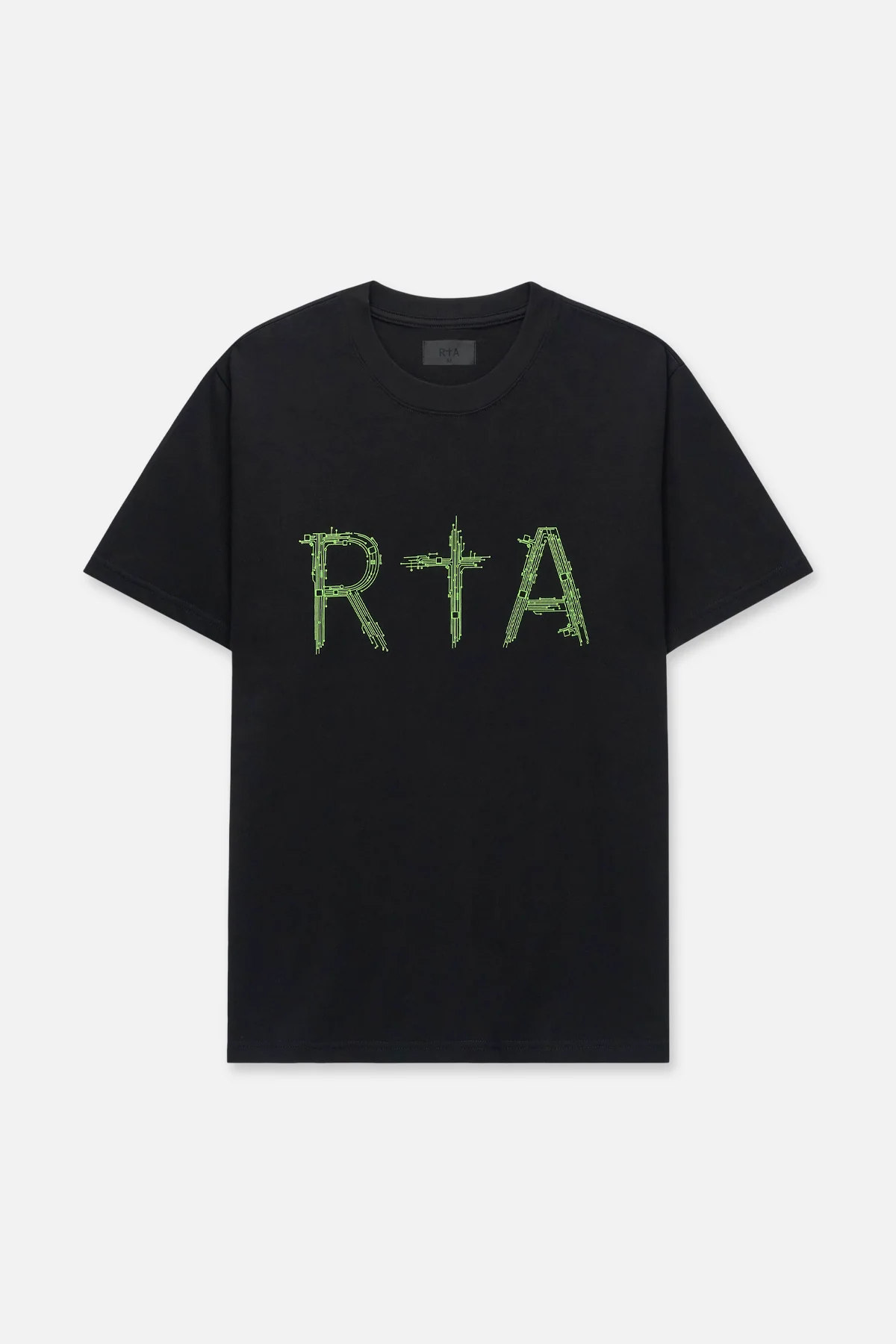 LIAM SHORT SLEEVE TEE | BLACK CIRCUIT RTA