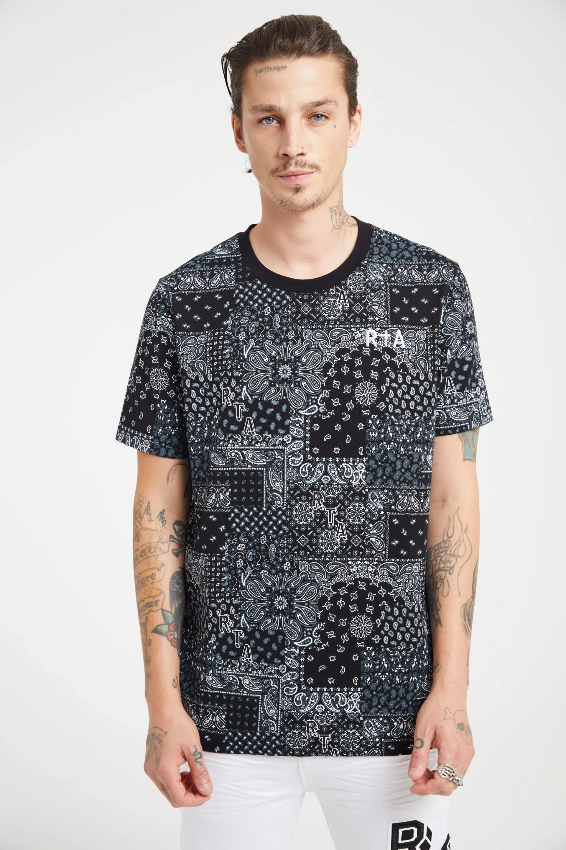 LIAM | BLACK RTA BANDANA - Image 4