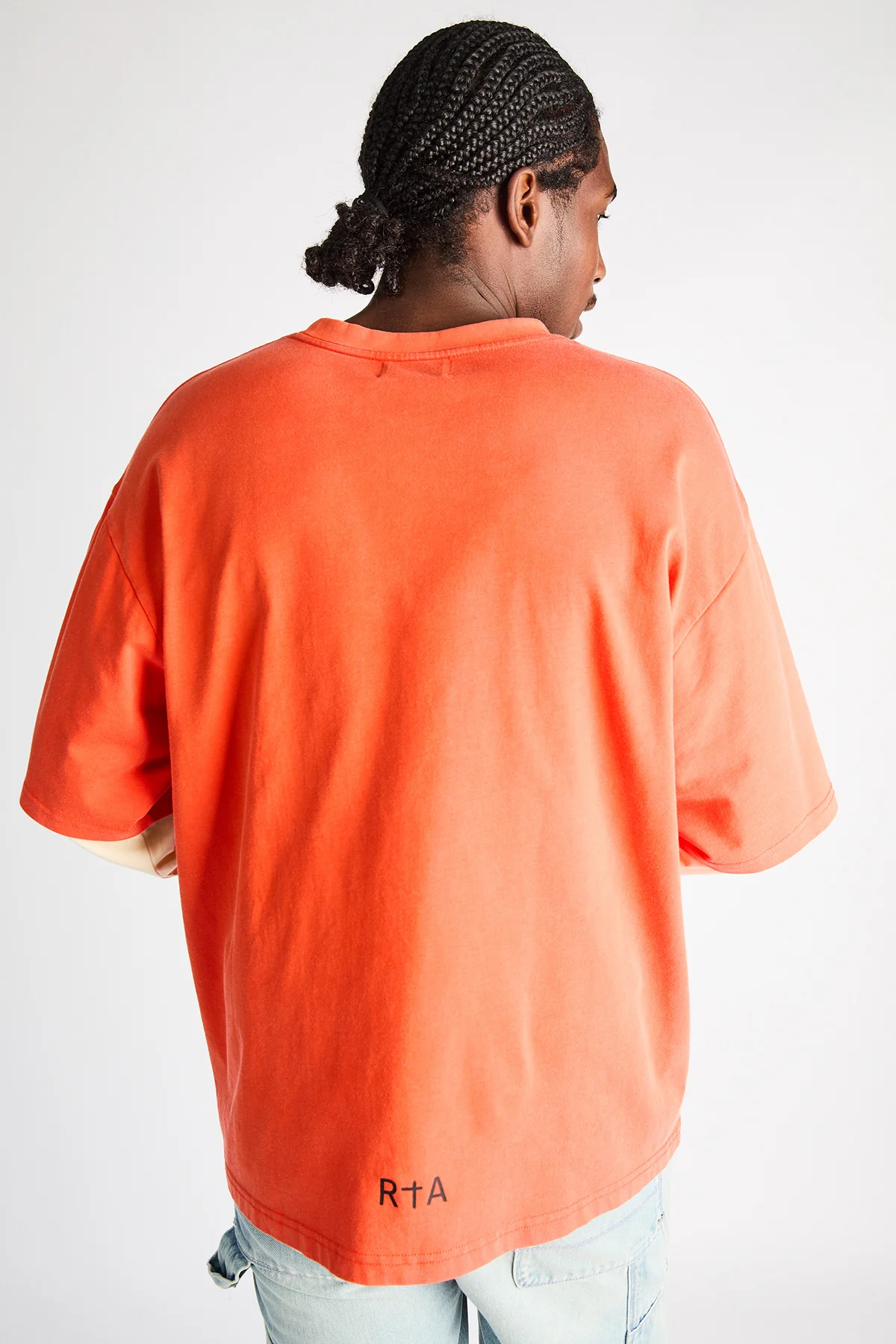 LORIS DOUBLE LAYERED LONG SLEEVE TEE | ORANGE PLANETARY RTA - Image 8