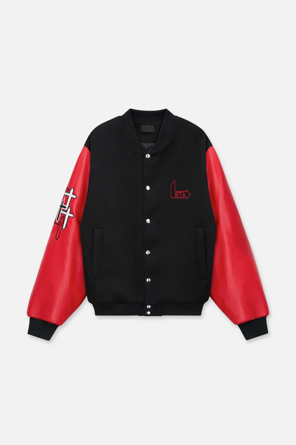 MARTY | BLACK RED FLAME LOGO - Image 3