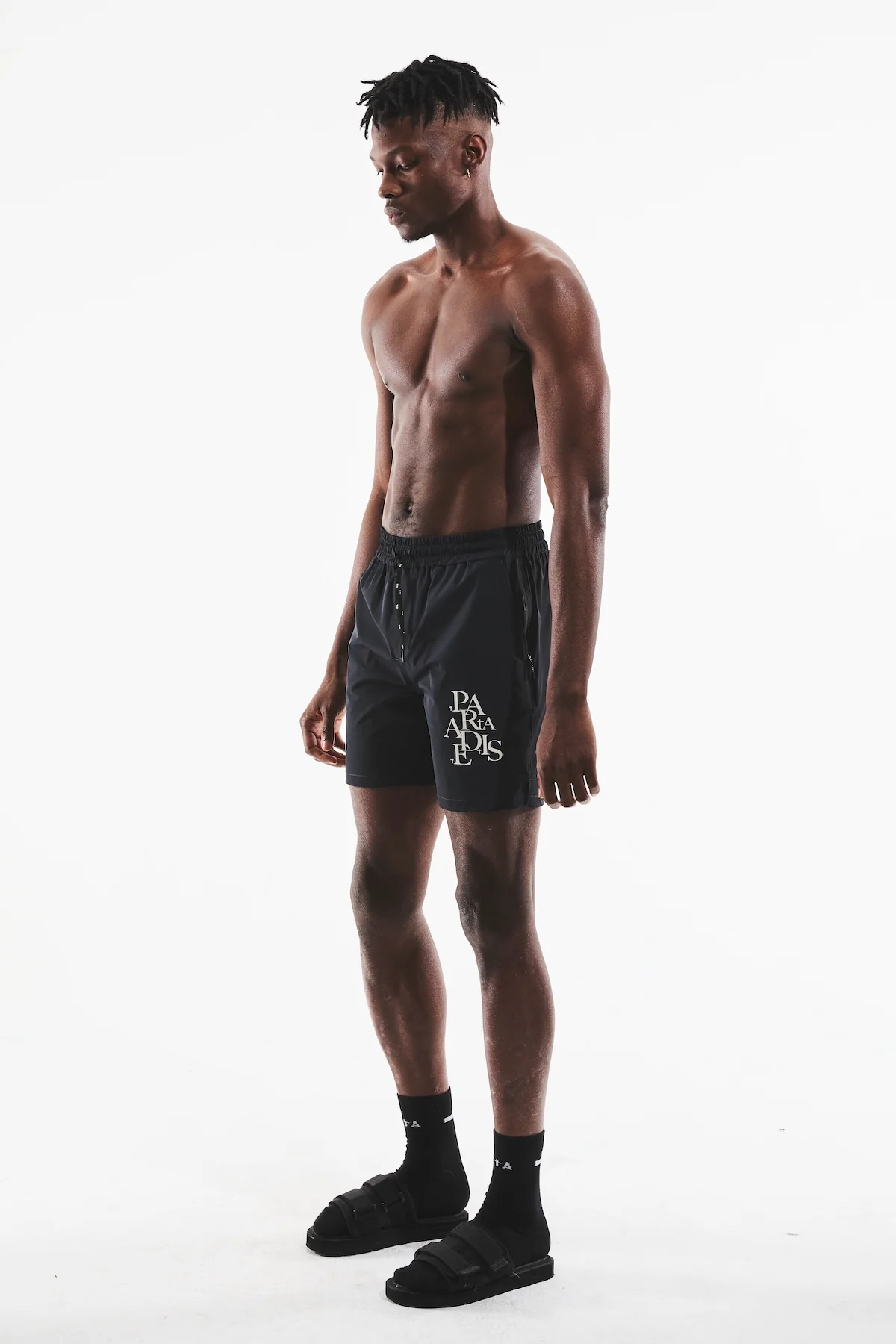 MATT SWIM TRUNK | BLACK CROSS PARADISE - Image 6