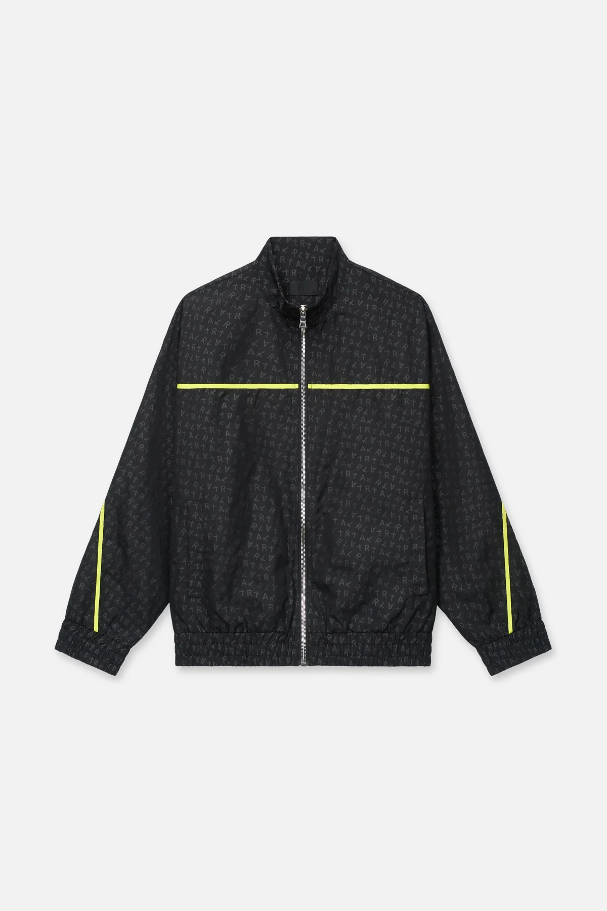 MELVIN TRACK JACKET | BLACK ALLOVER LOGO