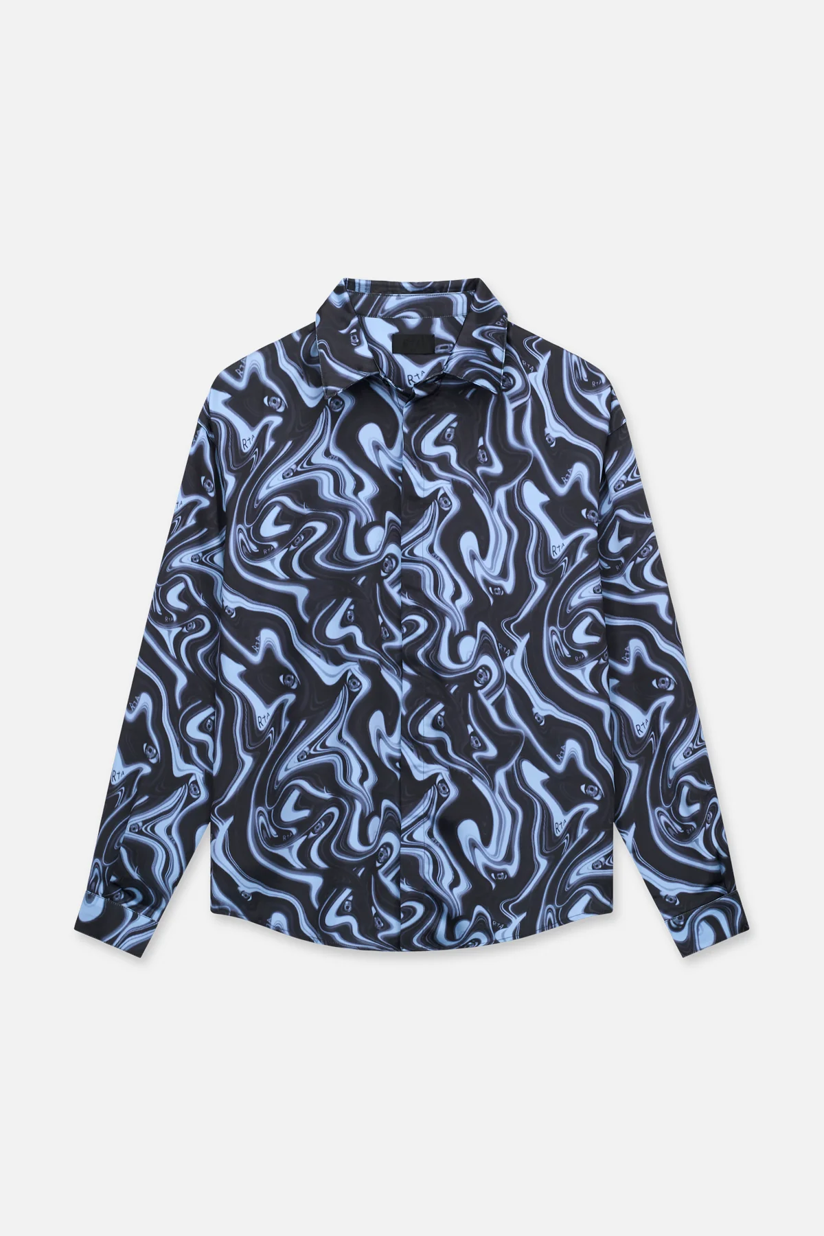 OMAR BUTTON UP SHIRT | BLUE ANGEL EYES