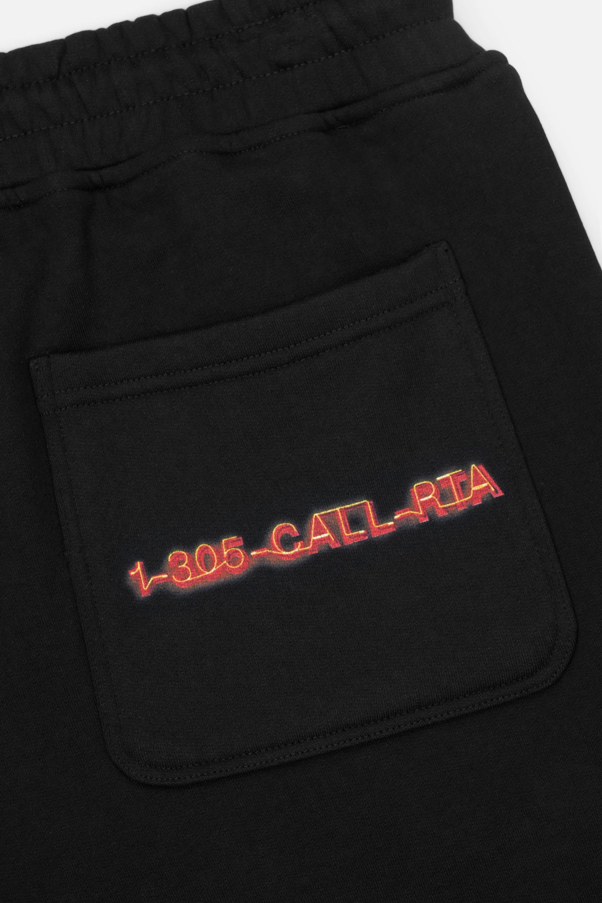 OWEN SWEATPANT | BLACK NEON LOGO - Image 5
