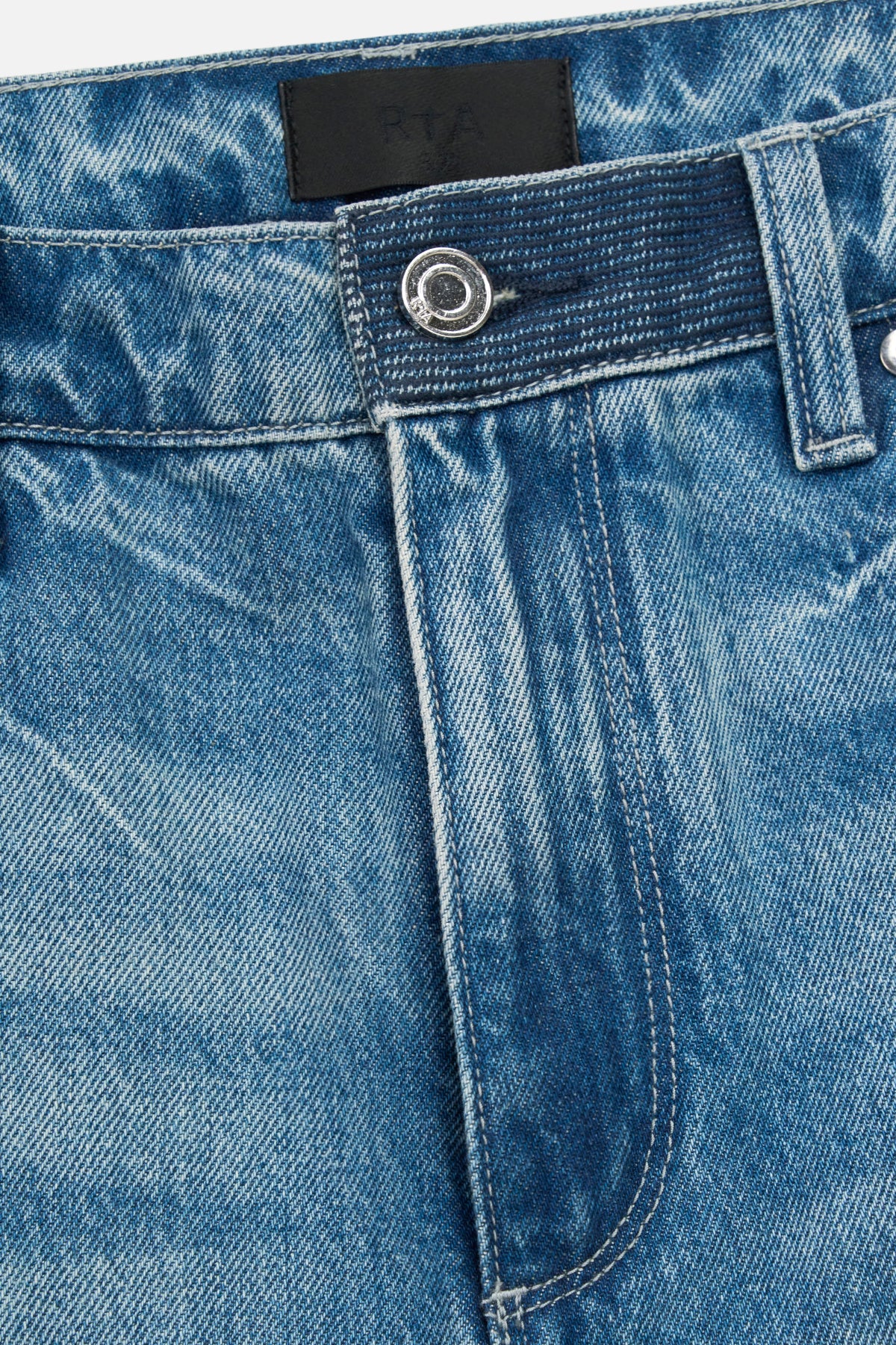 RICARDO SLIM FIT JEAN | BLUE STEEL 3D CROSS - Image 5