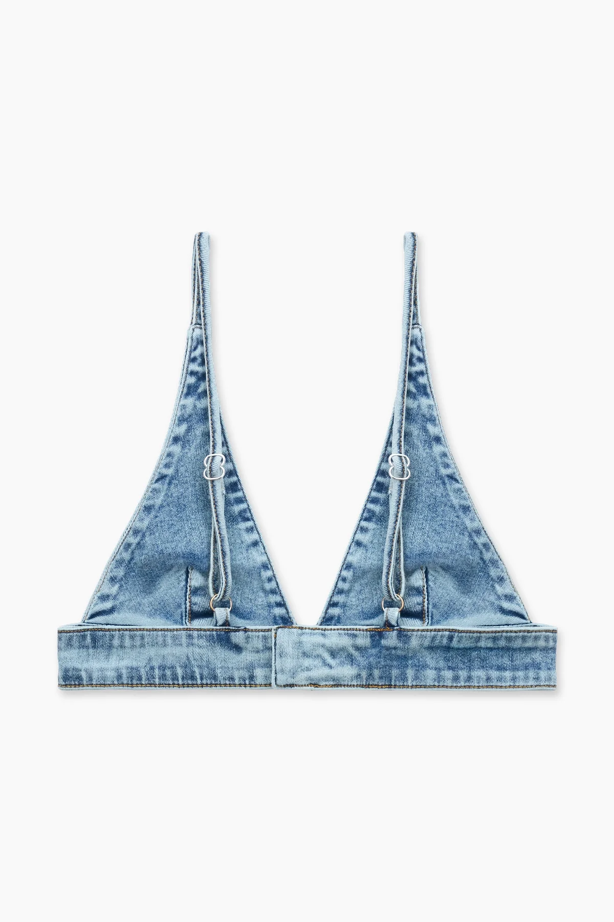 SOFIA TOP | DENIM LIGHT WASH - Image 3