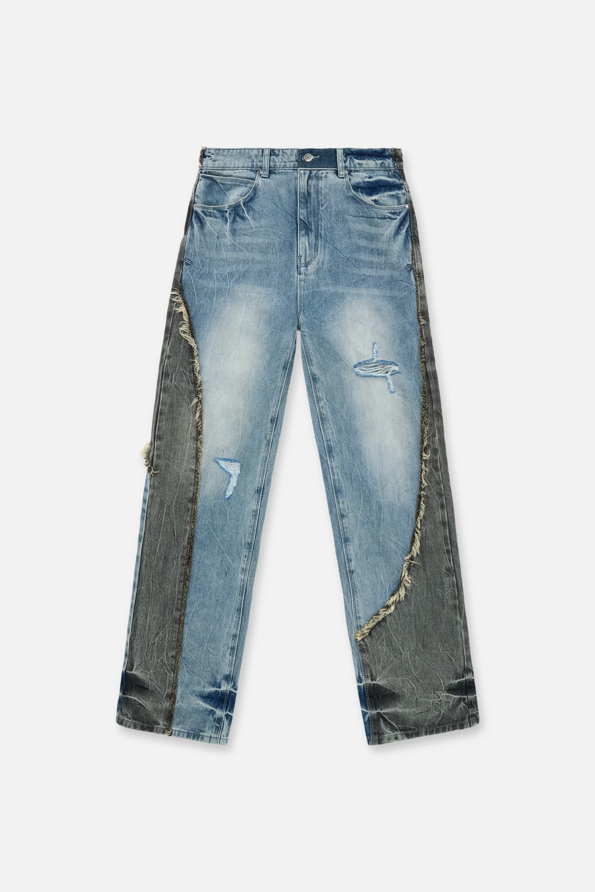 TUCKER SLIM FIT JEAN | ASH BLUE SPLIT - Image 2