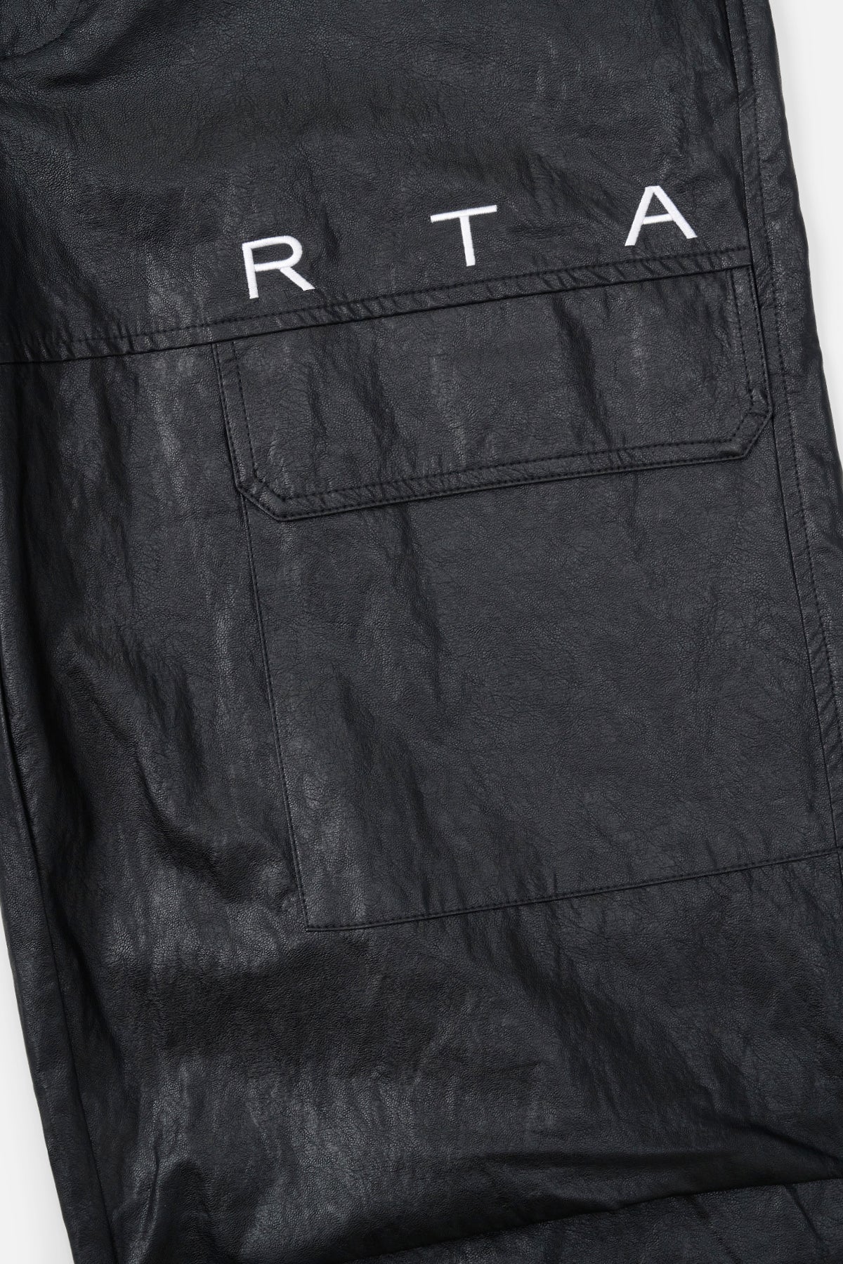 WYLIE CARGO PANT | SHINY BLACK - Image 4